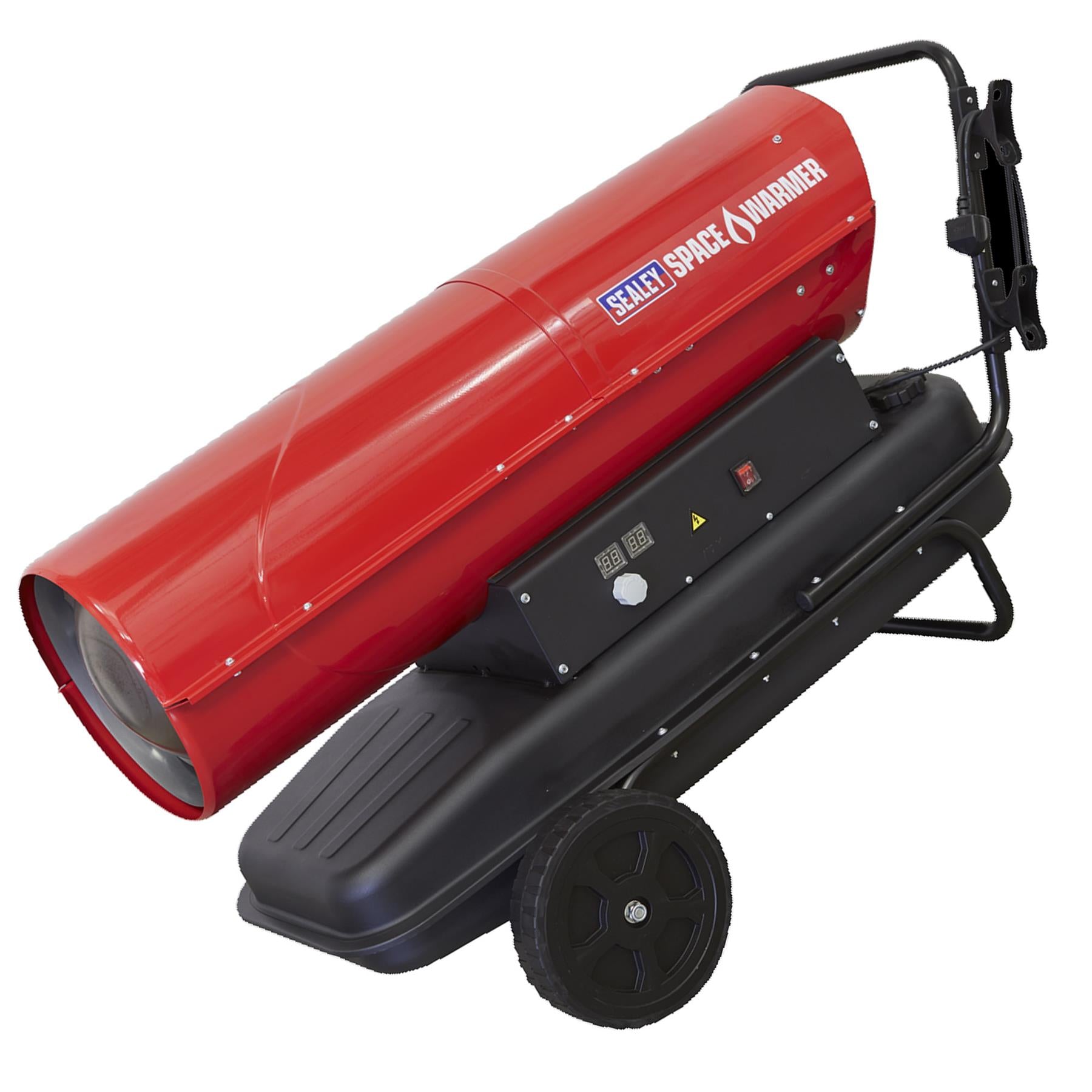 Space Warmer Kerosene/Diesel Heater Sealey 340,000BTU/HR With Wheels