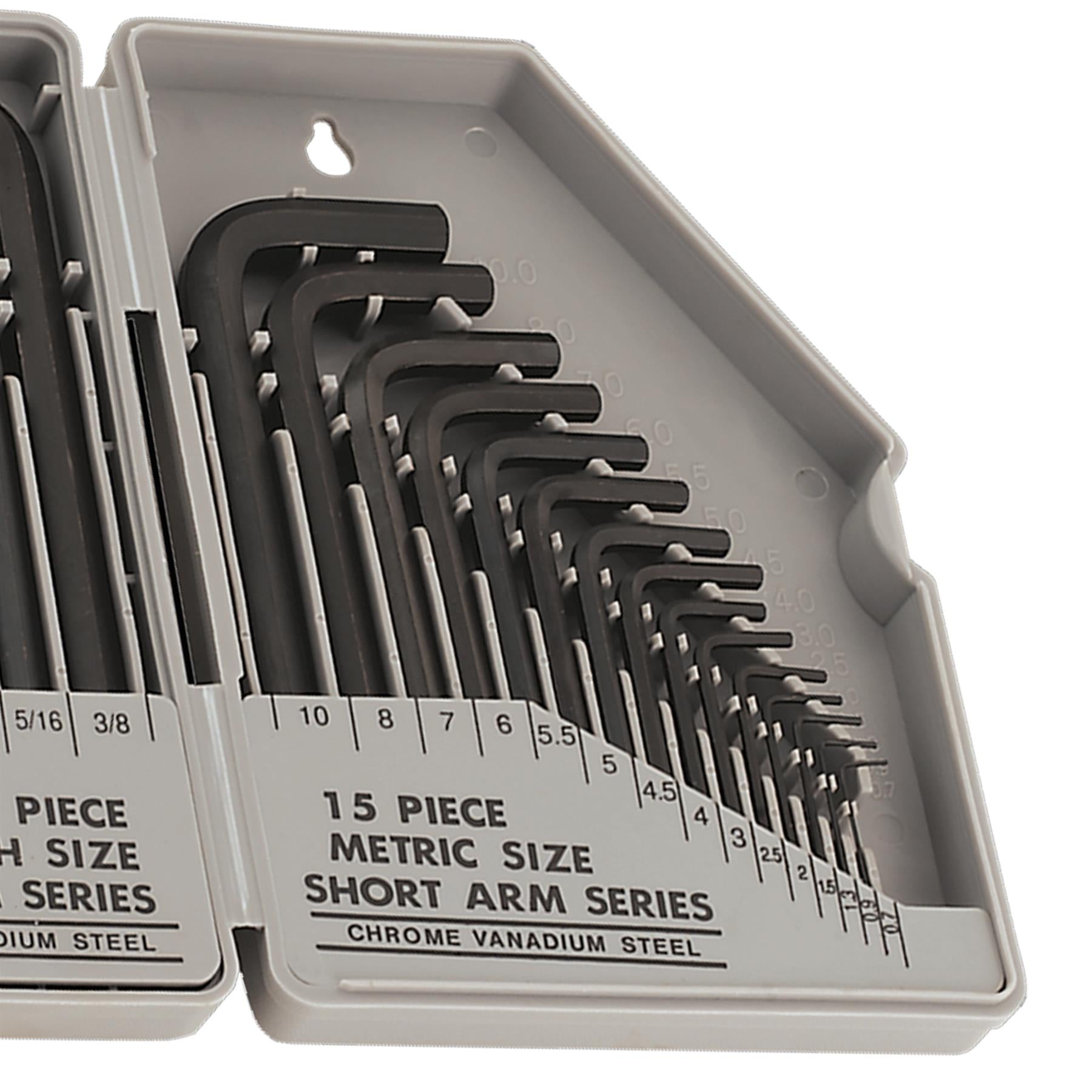 Sealey Hex Key Set 30pc Long/Short-Arm - Metric/Imperial