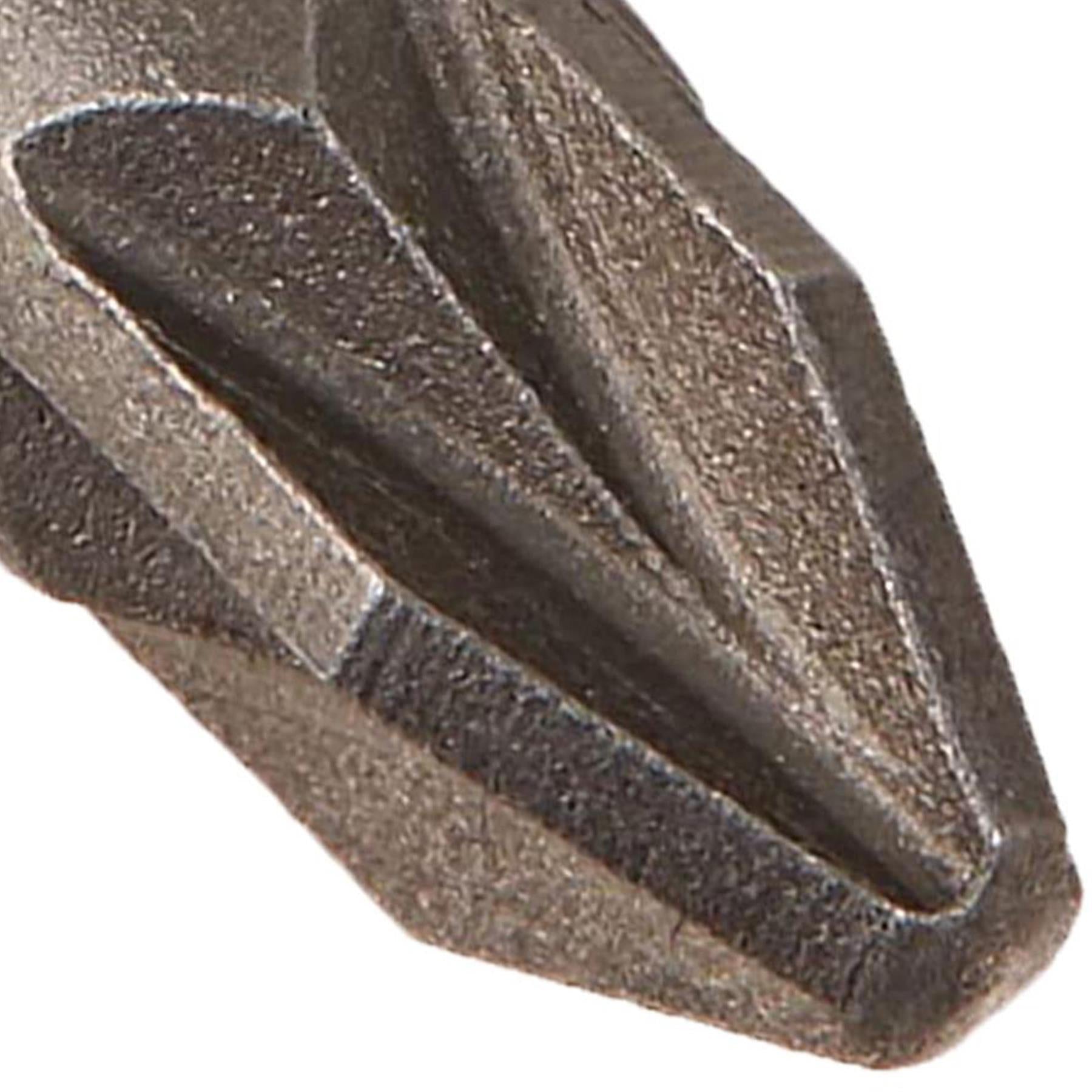 Pozidriv PZ2 Screwdriver Bits CRV Chrome Vanadium Steel 1/4" Hex Drive 5Pcs