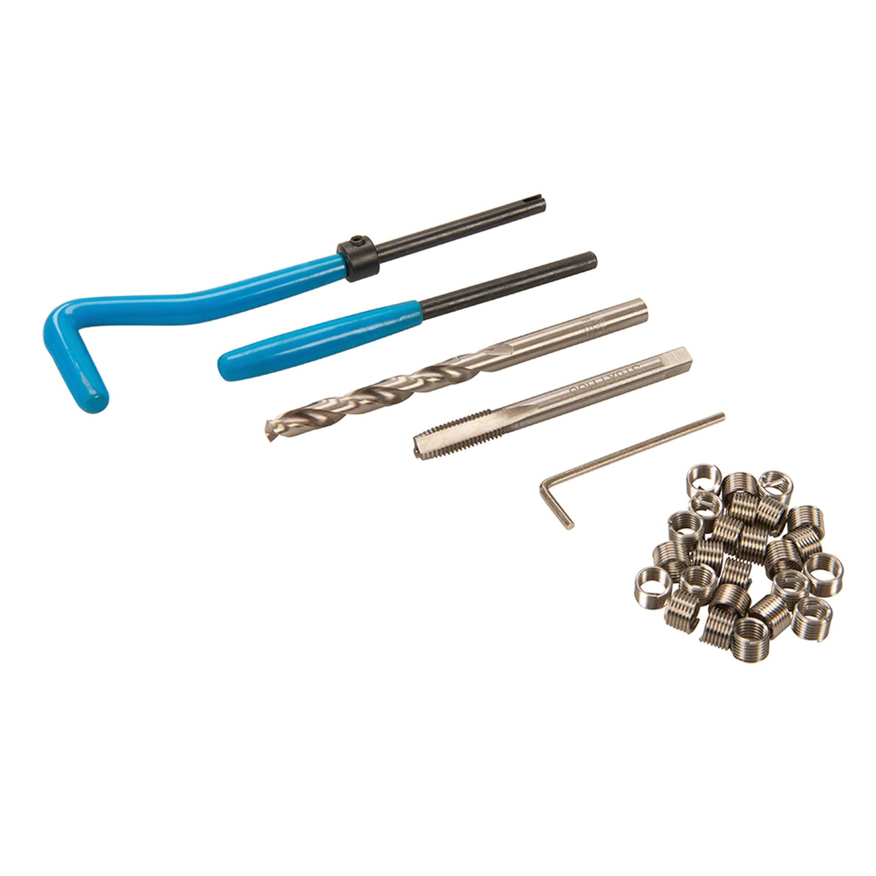 Thread Repair Kit Helicoil Type - M6 X 1.0mm Professional Quality Work Tool