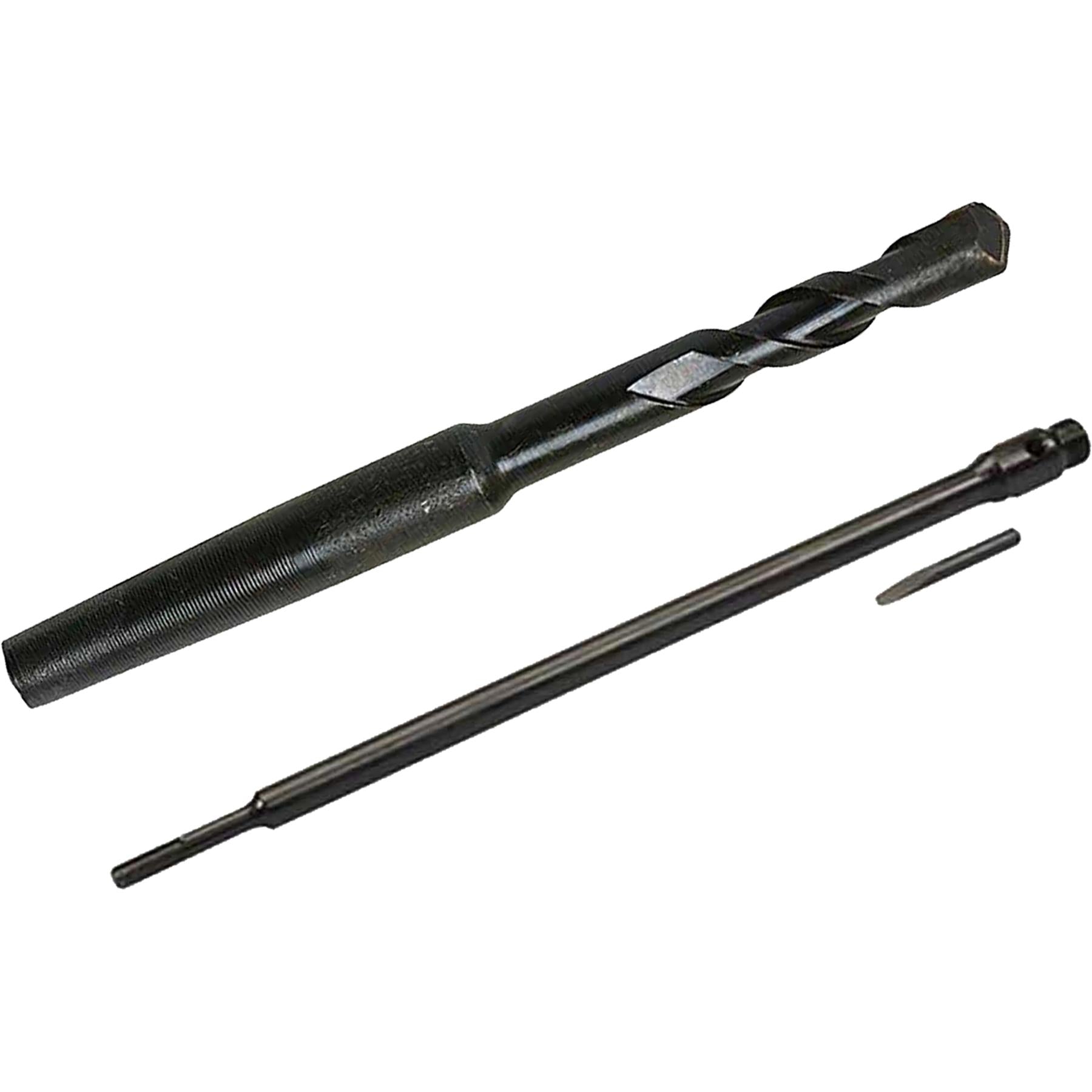 TCT Core Drill Bit 100mm Hole Saw Masonry Stone Brick SDS Plus 1000mm Shaft Pilot