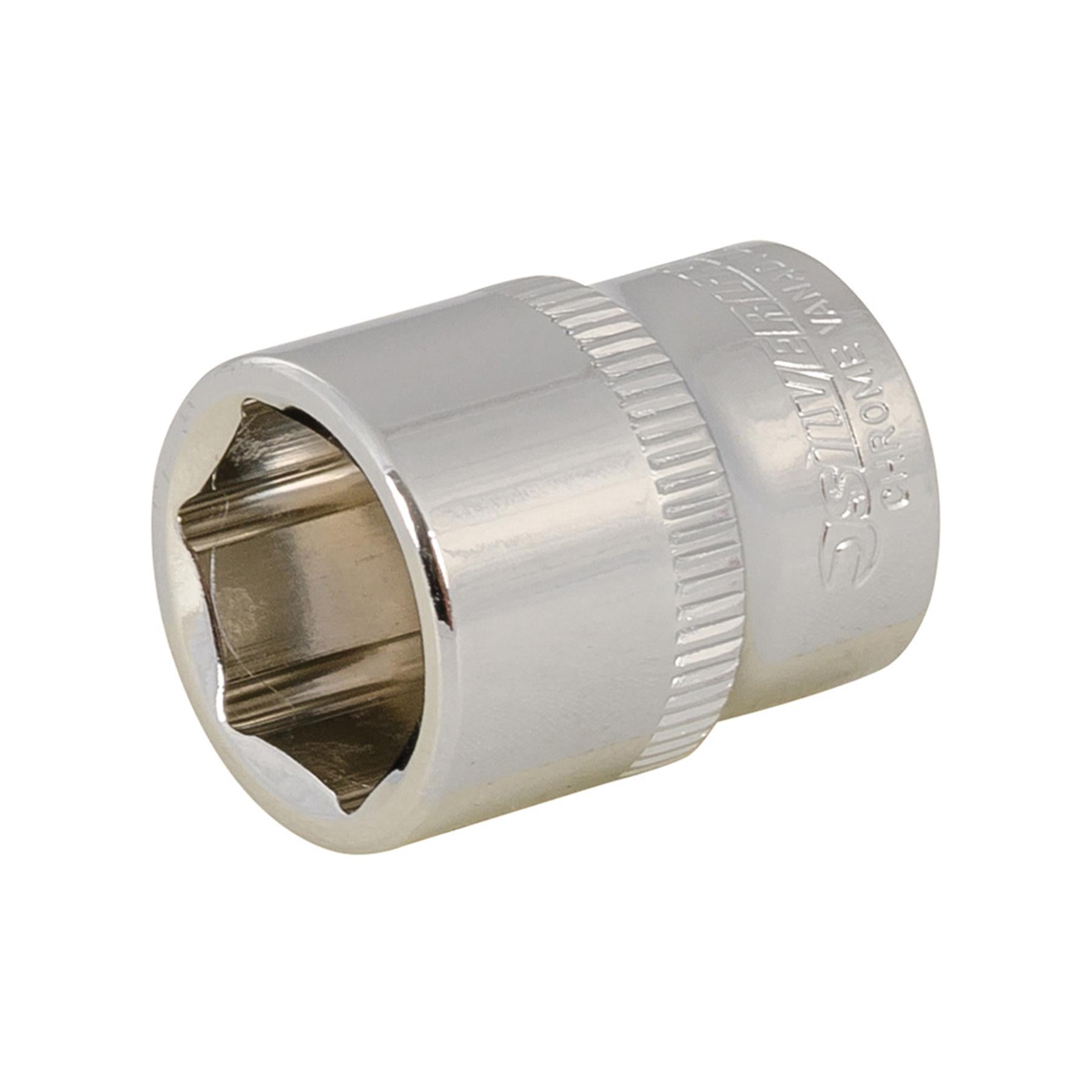 Socket Wrench Set 1/4" Drive Metric Automotive Garage Tools 38 Pc