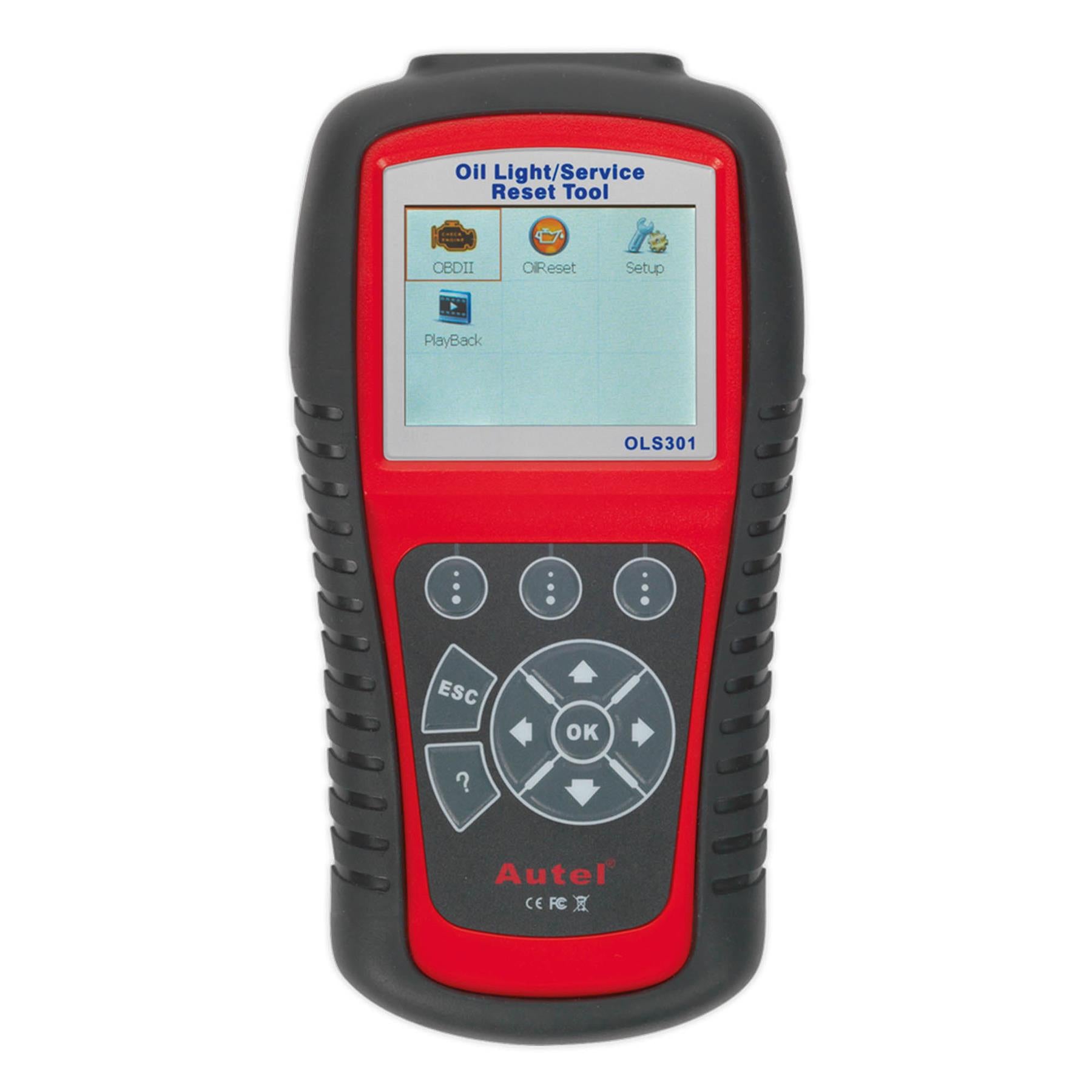 Sealey Autel EOBD Code Reader - Oil & Service Reset Tool