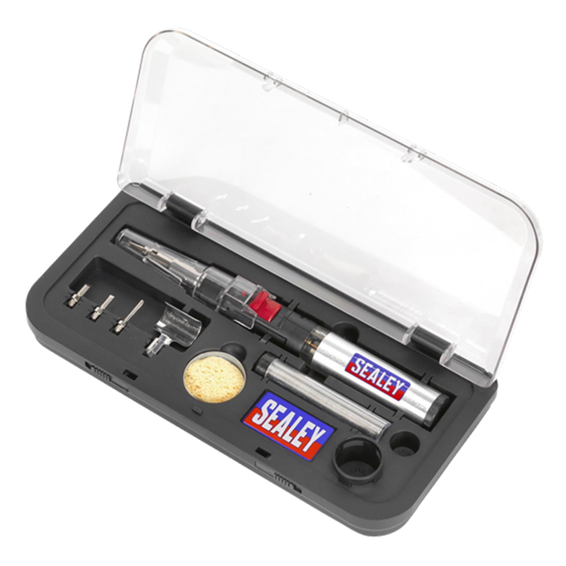 Sealey Soldering/Heating Torch Butane Professional Iron Kit Welding Torch