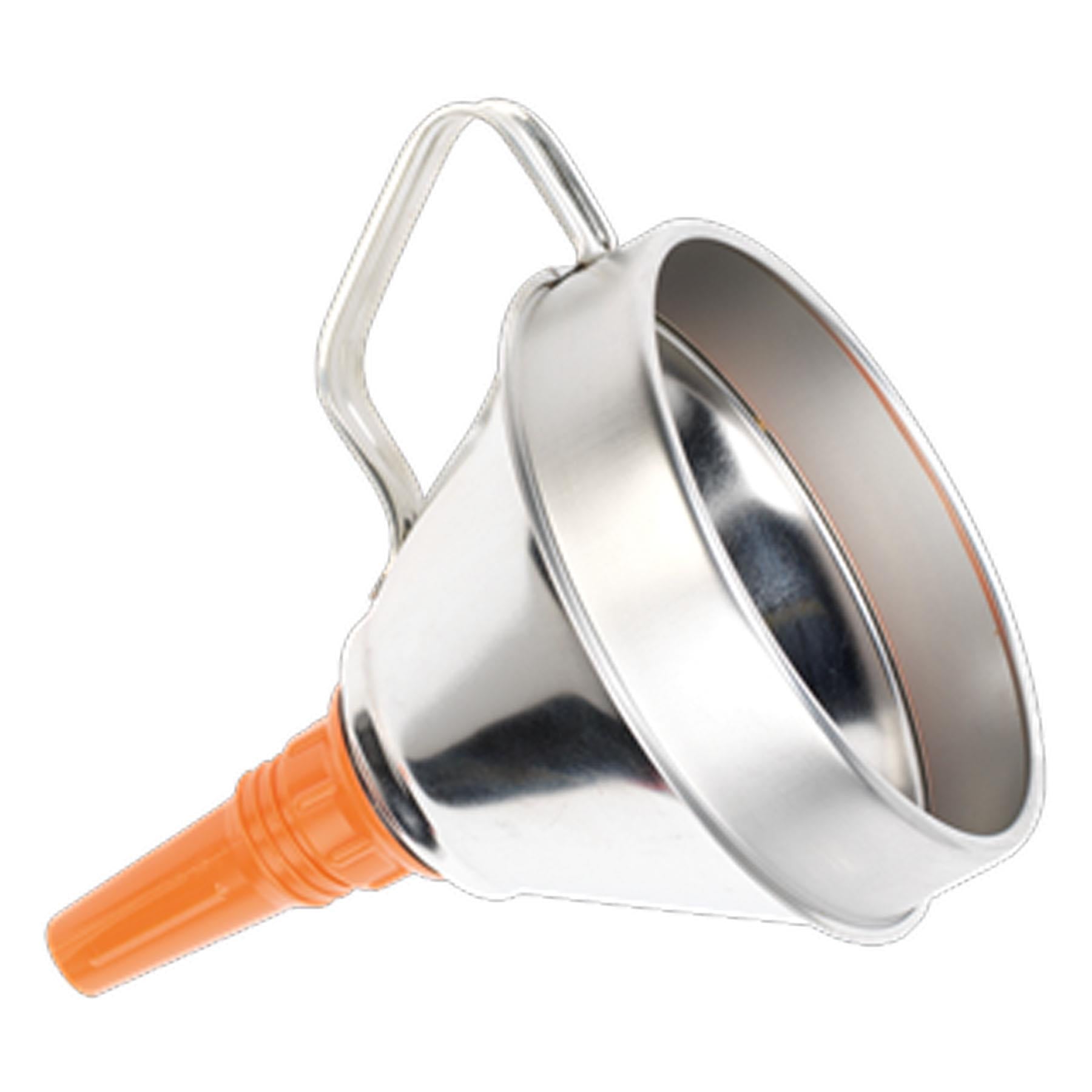 Sealey Funnel Metal with Flexible Spout & Filter �160mm