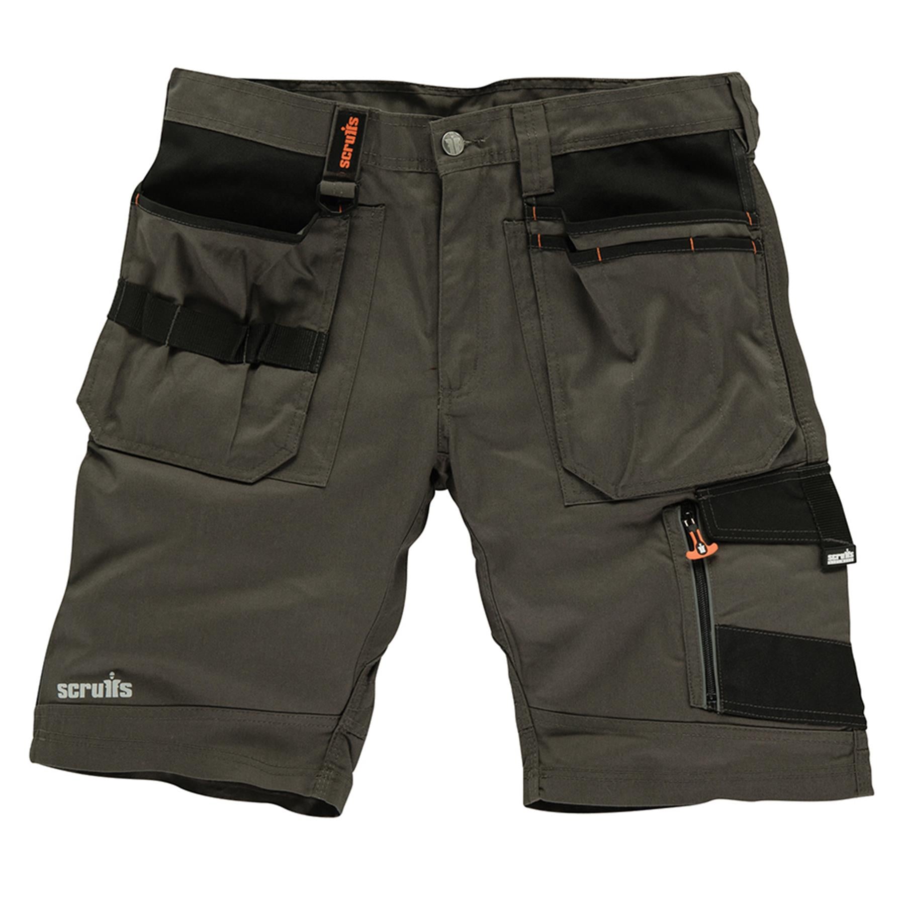 Trade Short Slate Size 40" W Ykk Zipped Fly. 65% Polyester, 35% Cotton, 250gsm.