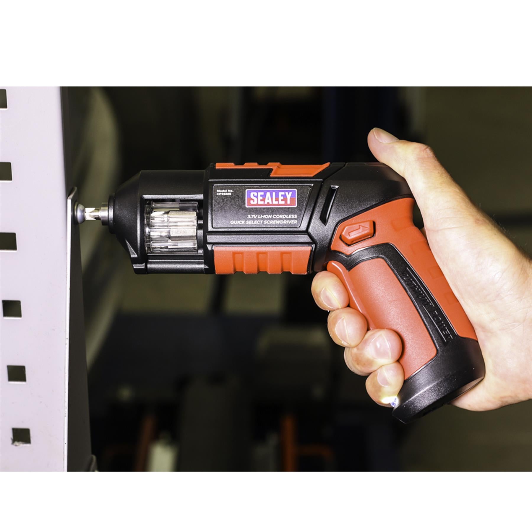 Sealey Cordless Screwdriver Quick Select 14pc 3.7V Lithium-ion USB