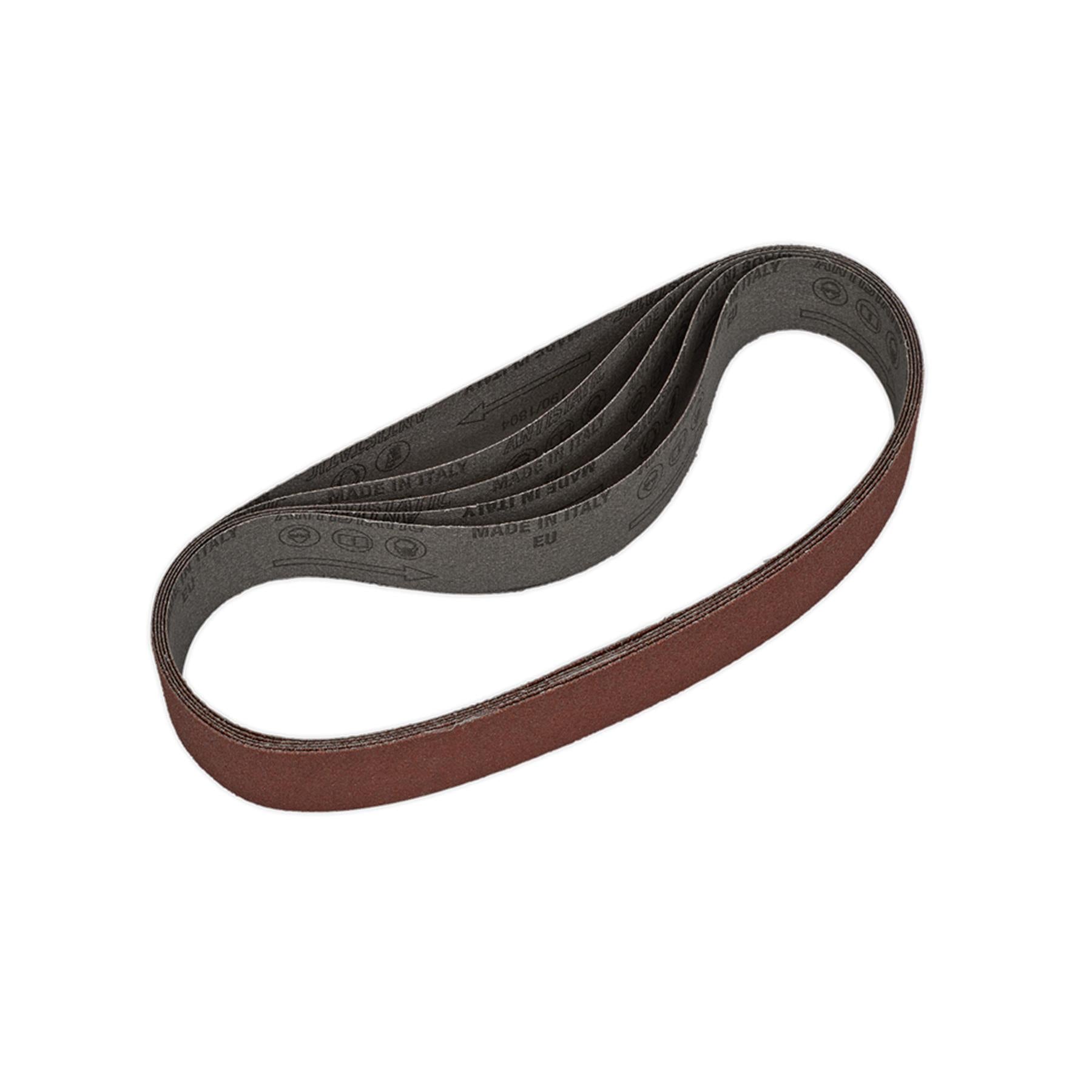 Sealey Sanding Belt 30 x 540mm 80Grit Pack of 5