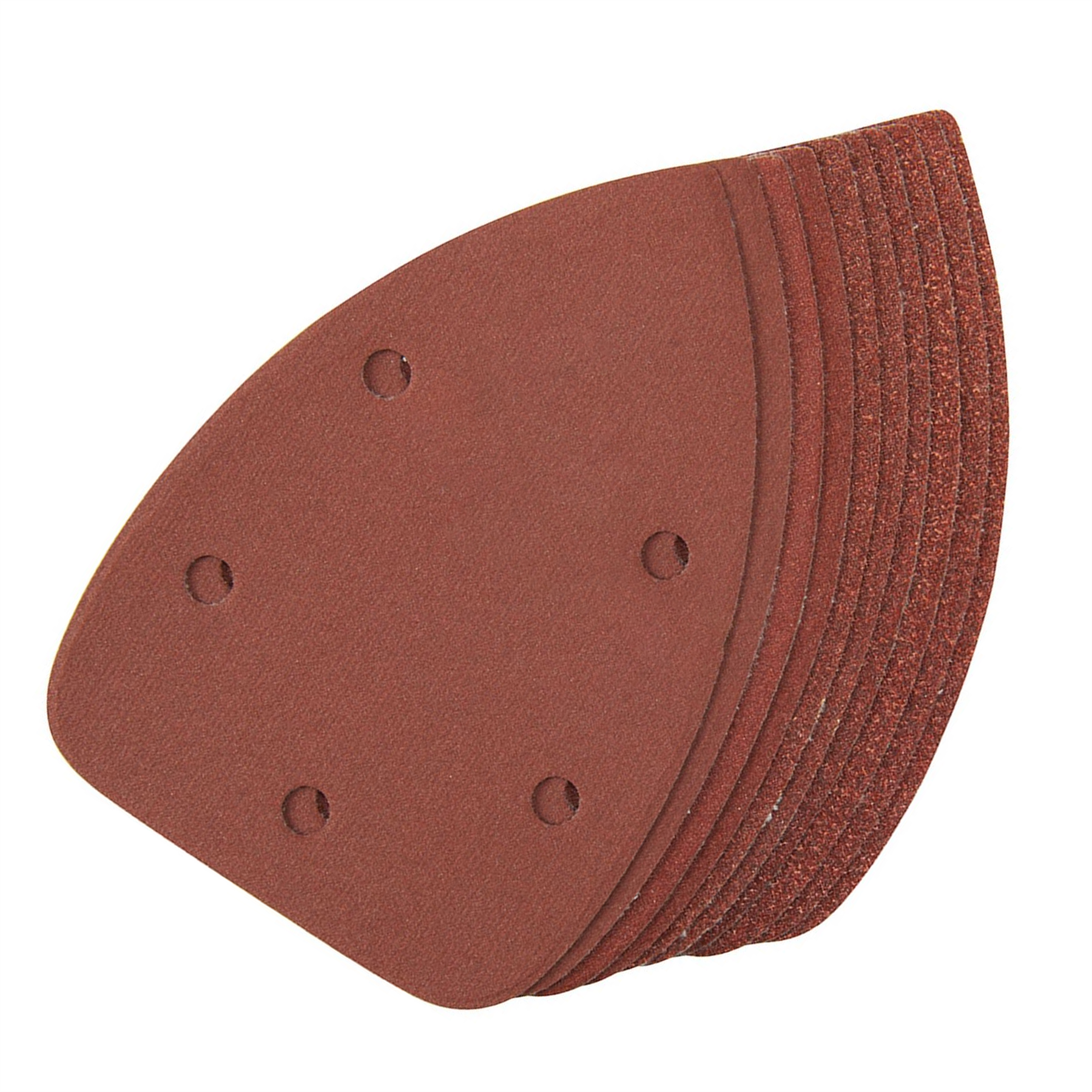 10x MIXED PACK DETAIL SANDER SHEETS 140mm 60/80/120/240 Grit Sandpaper