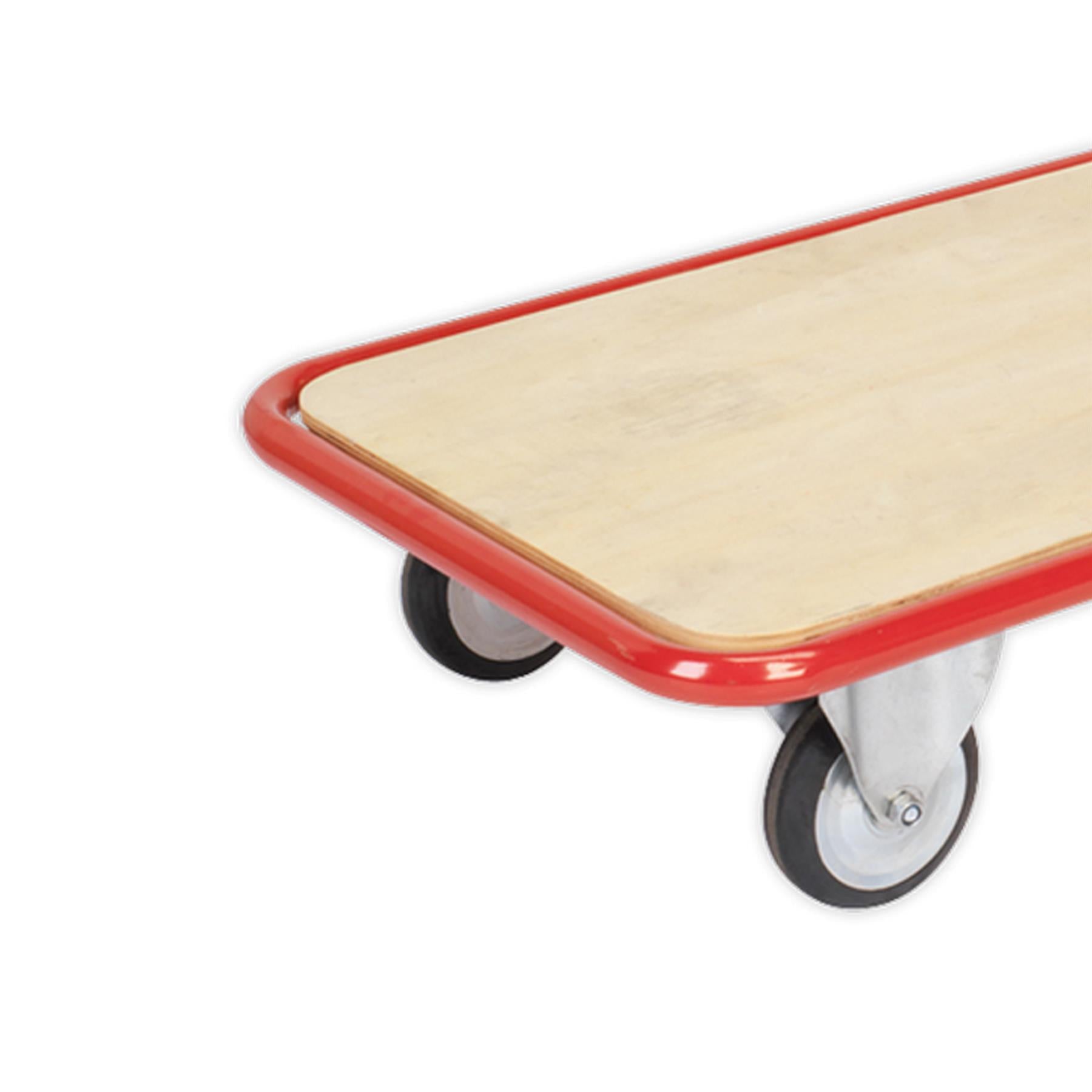 Sealey Platform Truck 250kg Capacity Heavy-Duty Tubular Steel Bumper