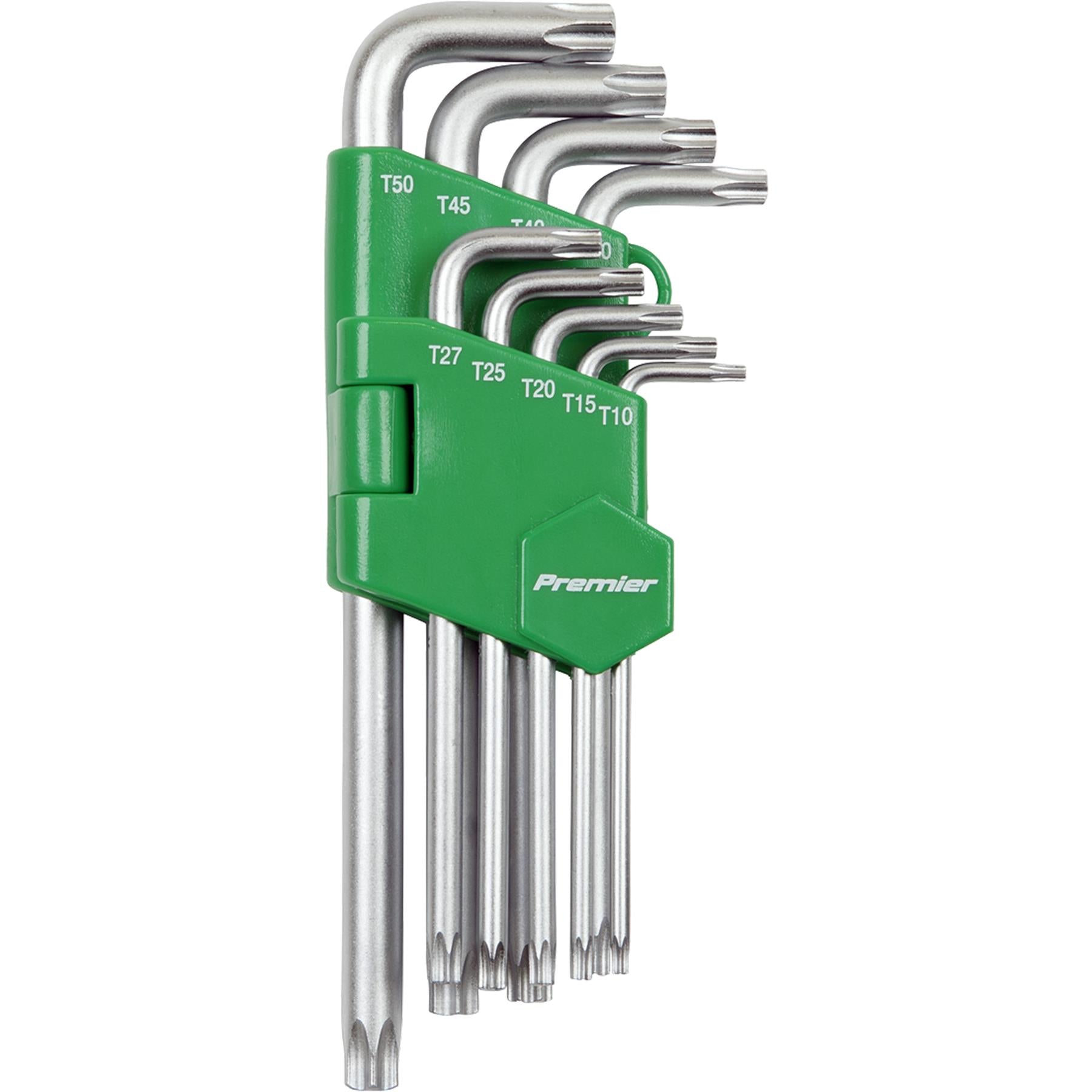 Sealey Security TRX-Star* Key Set 9pc Long
