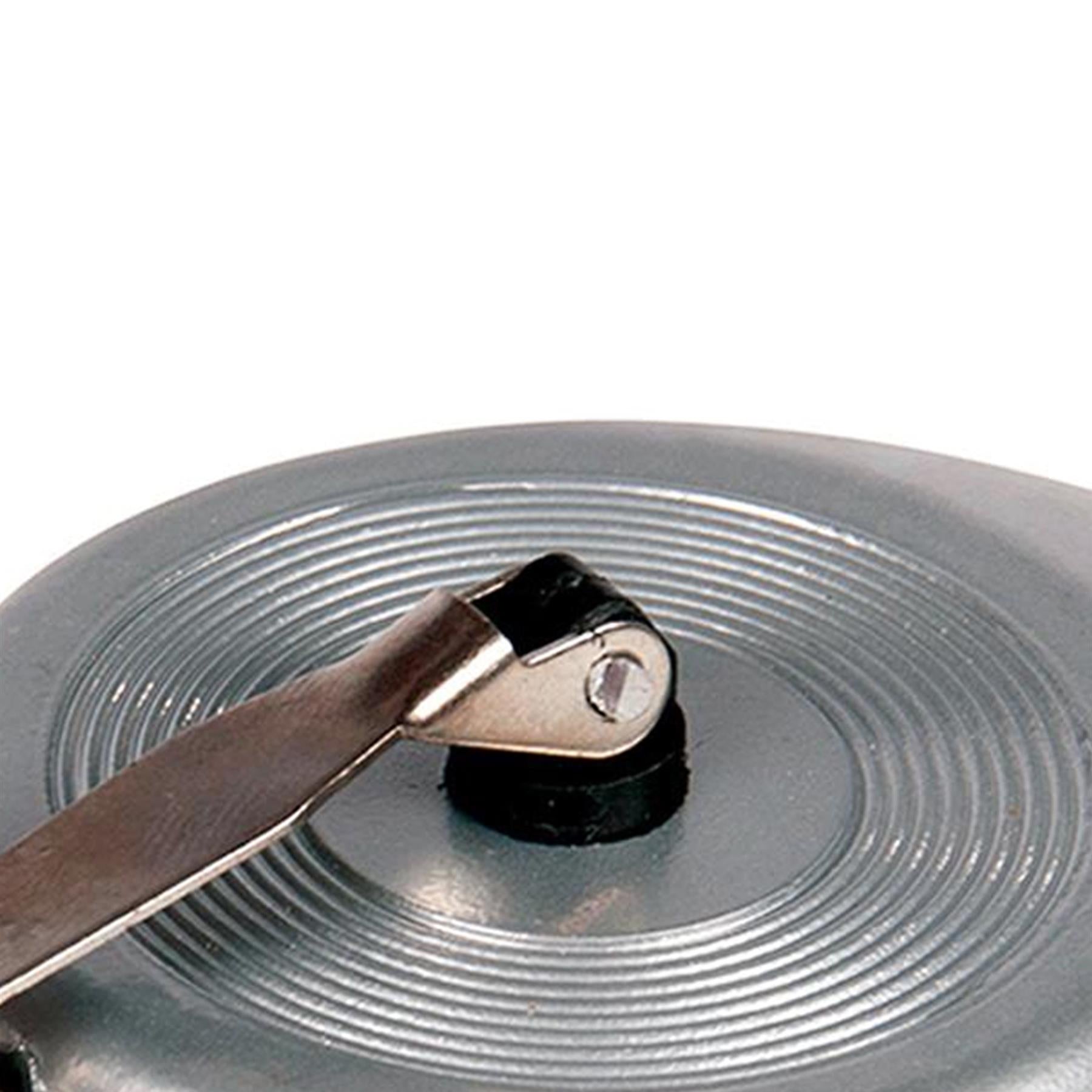 Metal Chalk Line Reel Plumb Bob Lightweight Durable Aluminium 30 metre