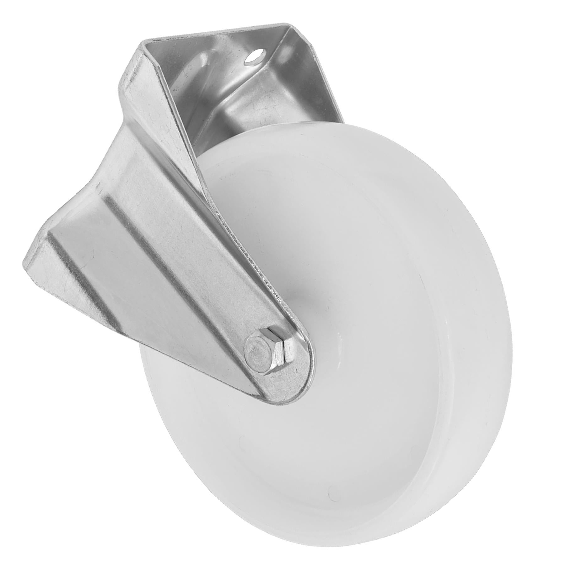 Sealey Heavy-Duty Nylon Fixed Plate Castor Wheel 100mm - Trade