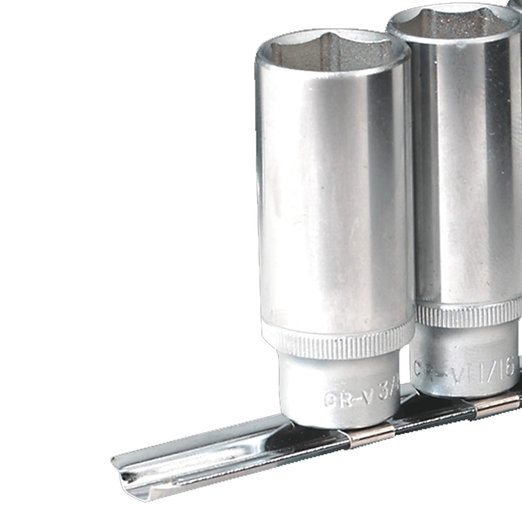 Sealey Socket Set 8pc 3/8"Sq Drive 6pt Deep WallDrive Imperial