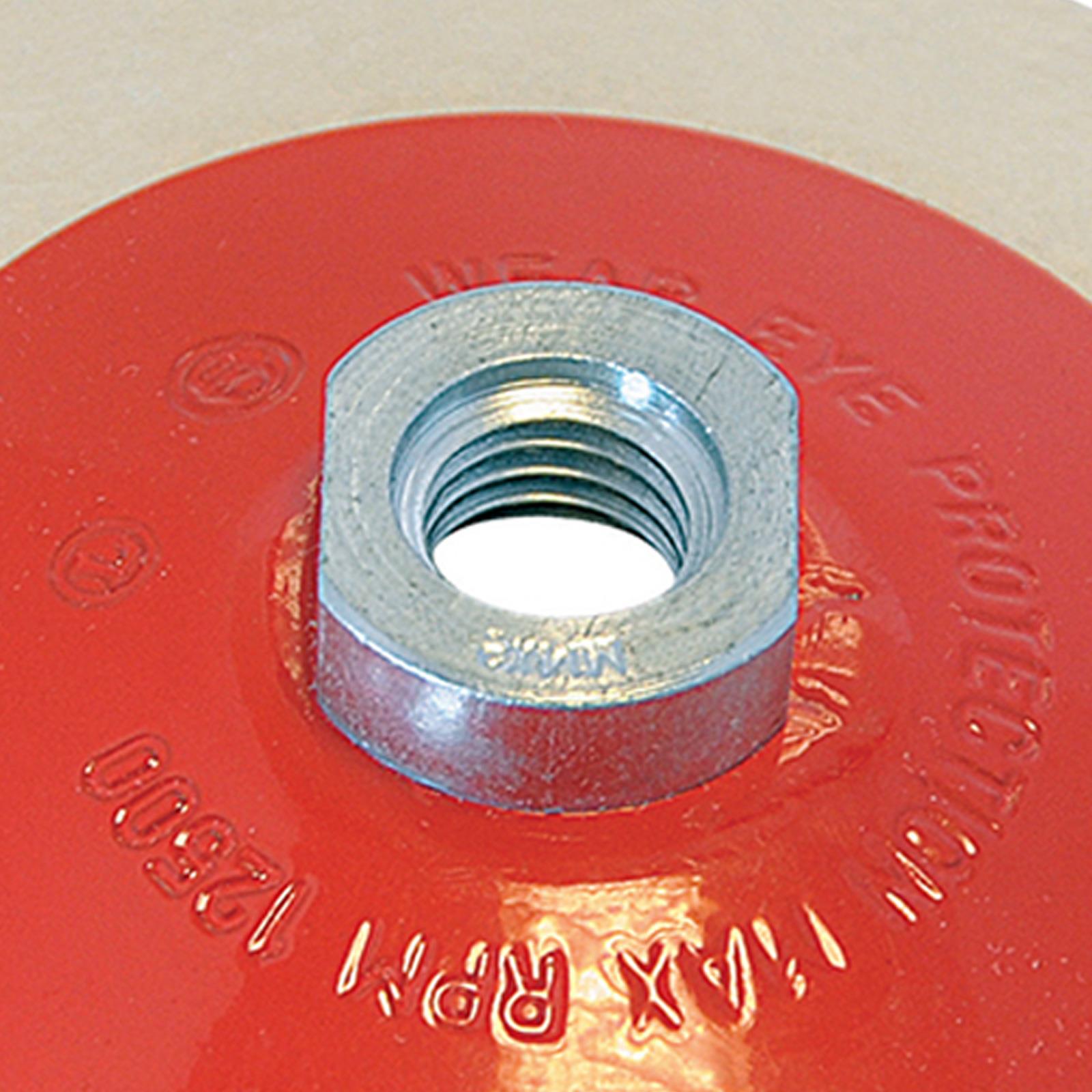 Car Boat Body Paintwork Polish Bevelled Felt Buffing Wheel 115mm New