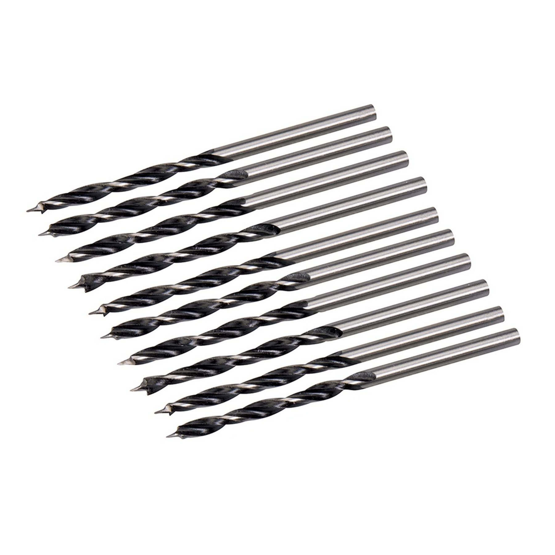 10-Pack Lip & Spur Drill Bits