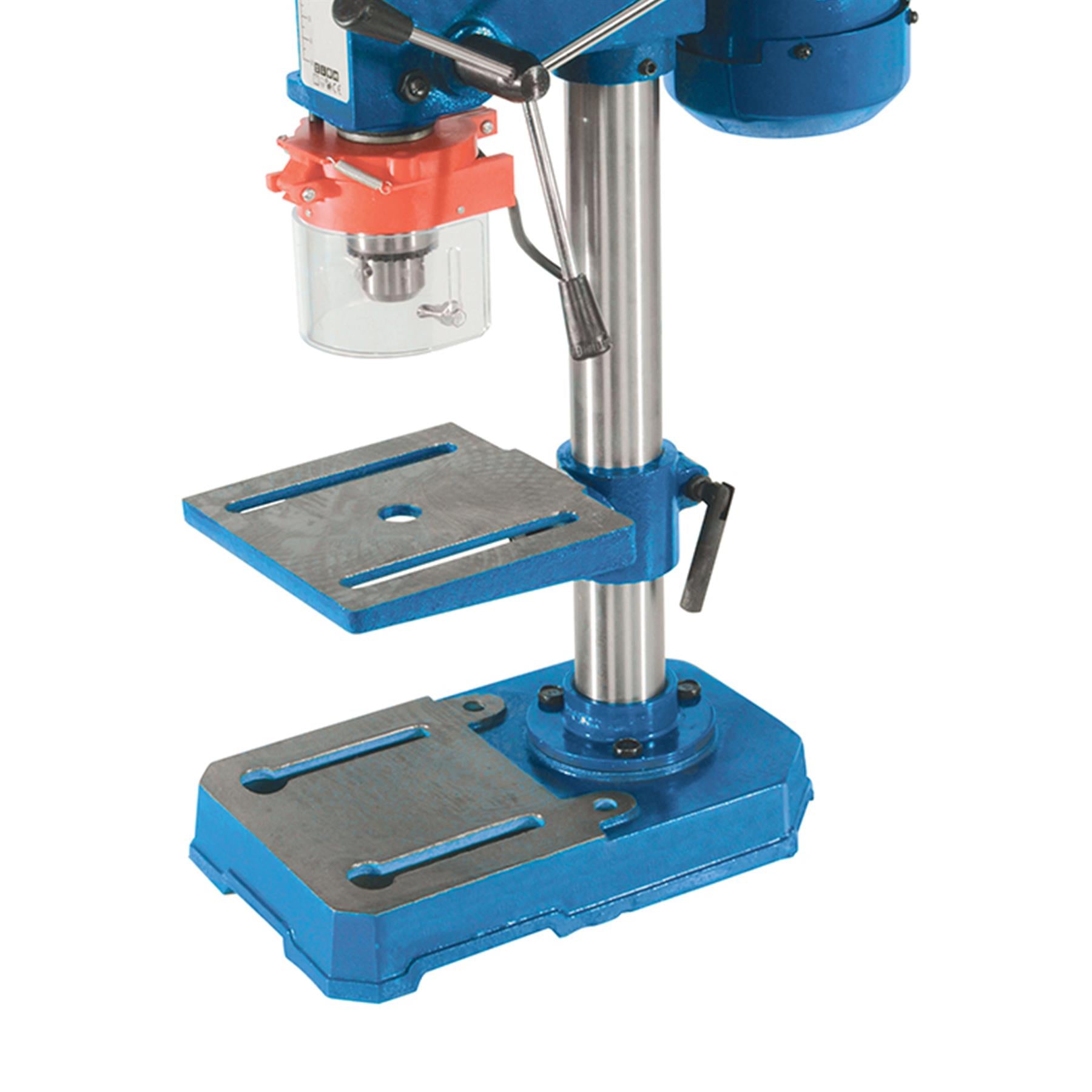 Heavy Duty 350W Drill Press 190mm 250 X 250mm 45° Automotive Workshop Power Tool