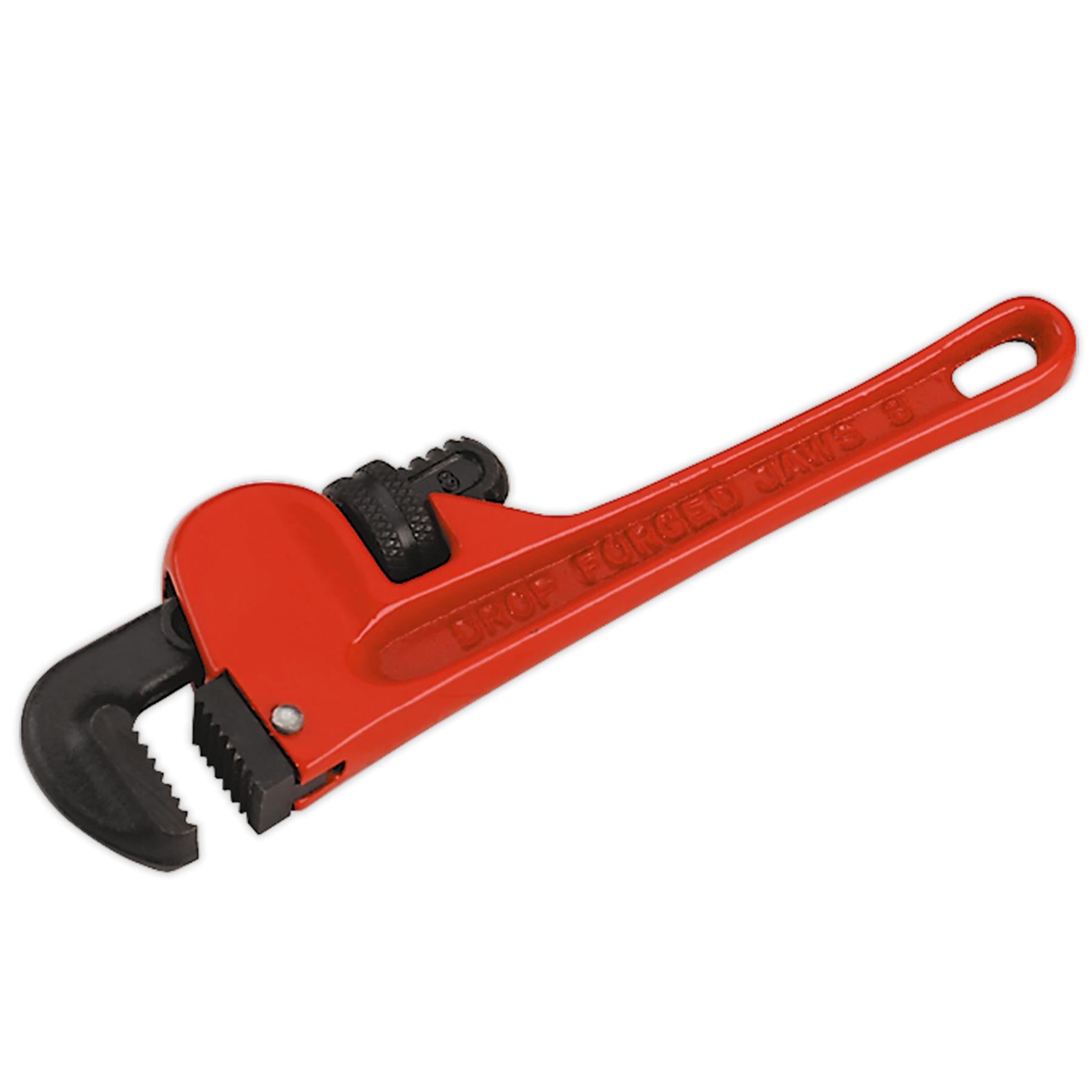 Sealey Pipe Wrench European Pattern 200mm Cast Steel