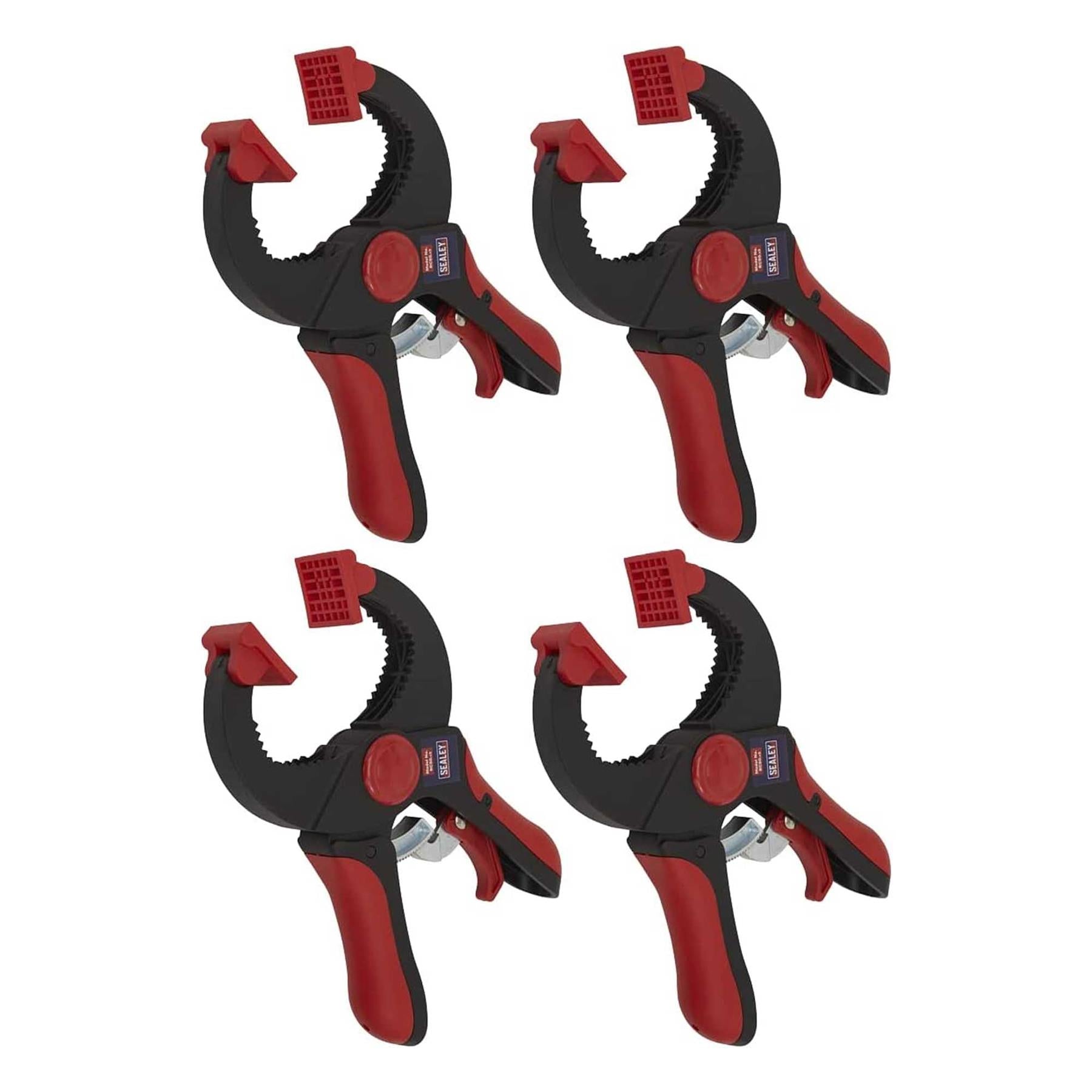 Sealey Ratchet Clamp 45mm 4pc Set