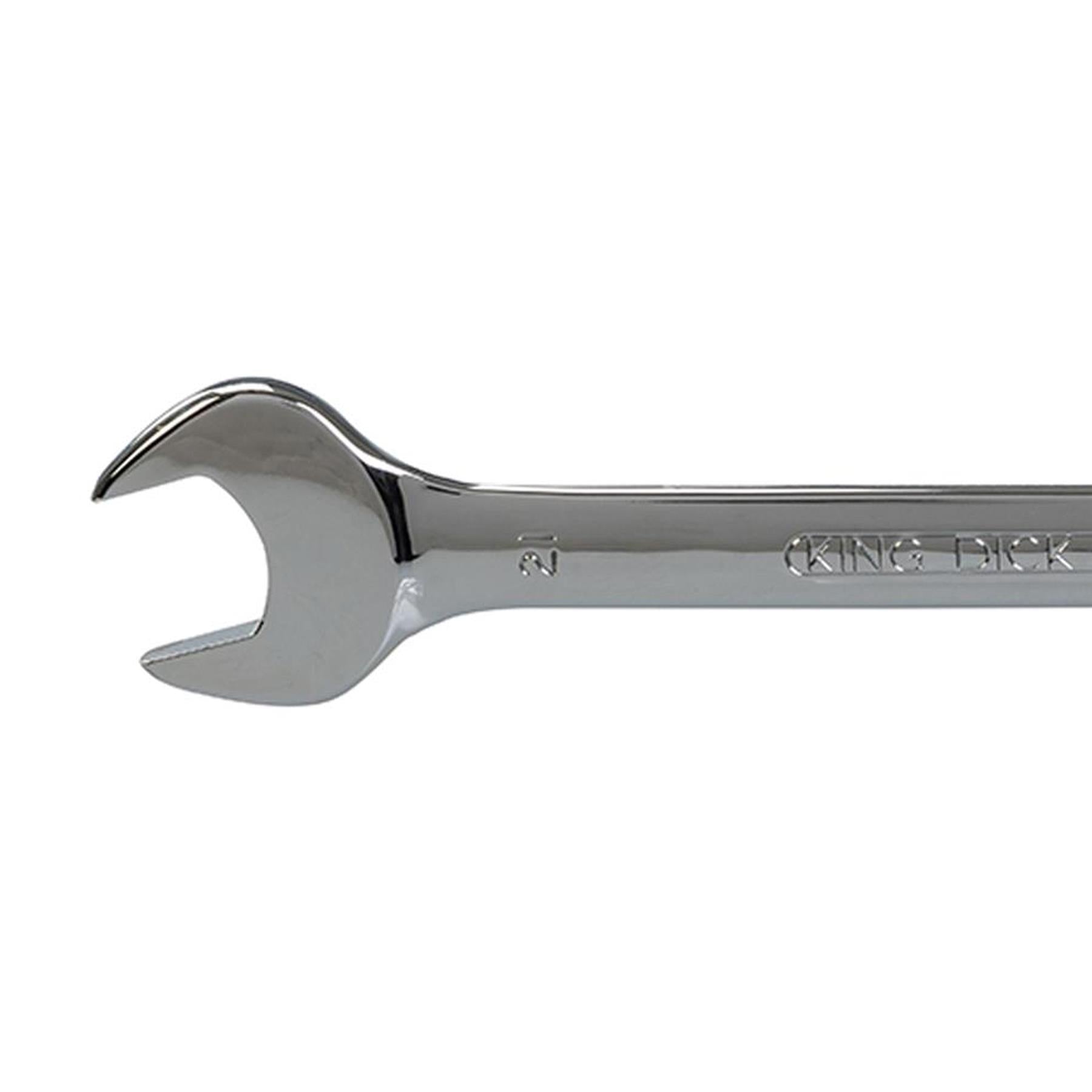 King Dick metric 21 MM polished chrome combination spanner wrenches spanners