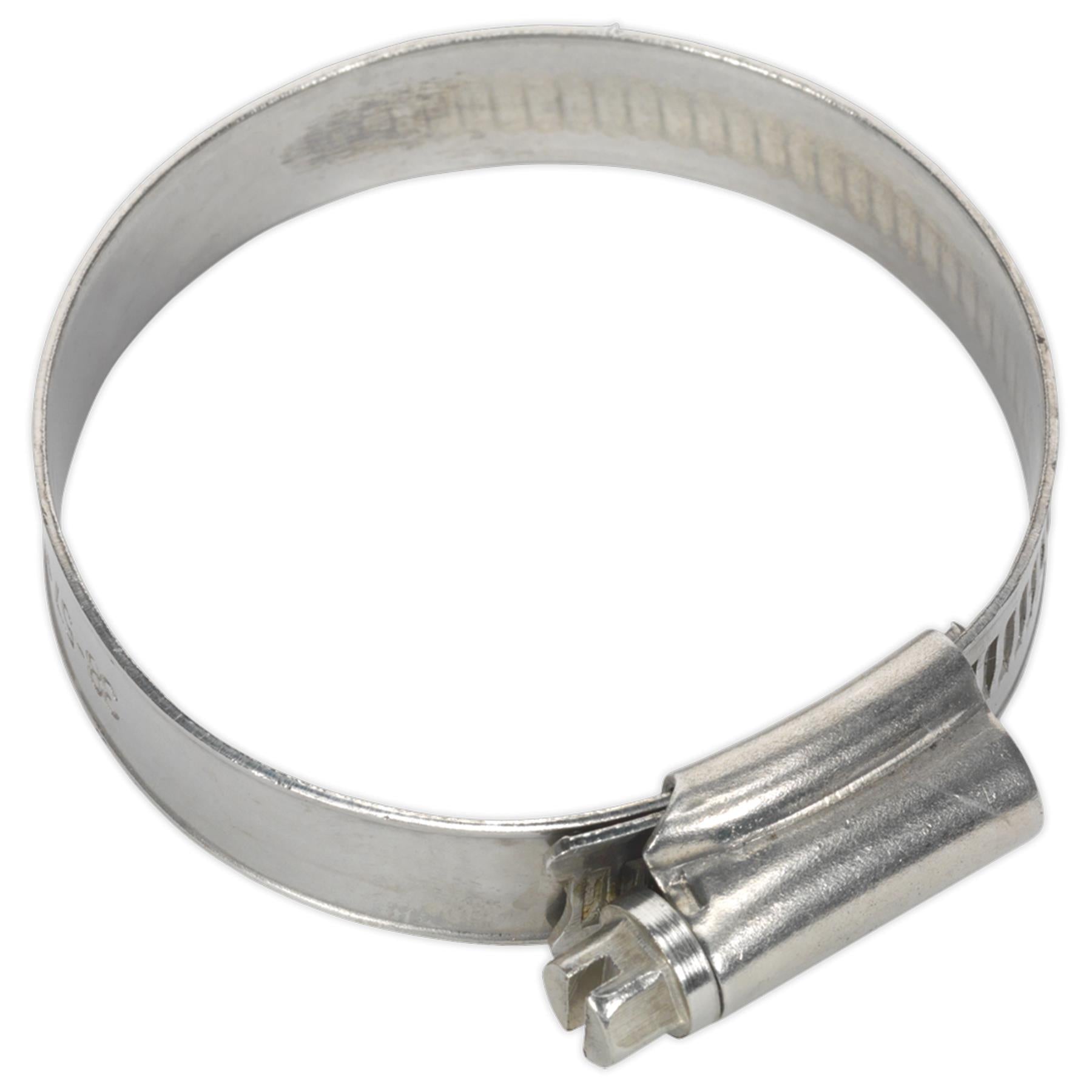 Sealey Hose Clip Stainless Steel 38-57mm Pack of 10