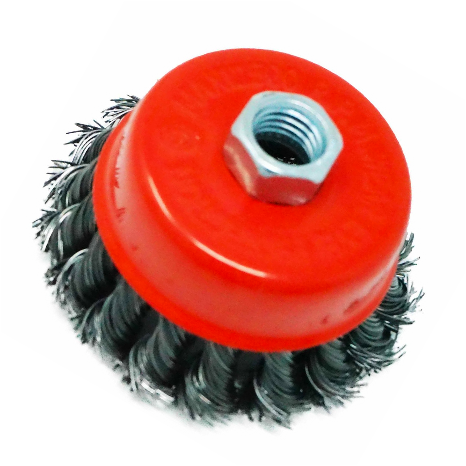Twist Knot Wire Wheel Cup Brush 3" M14 for 4.5" 115mm 9" Angle Grinder
