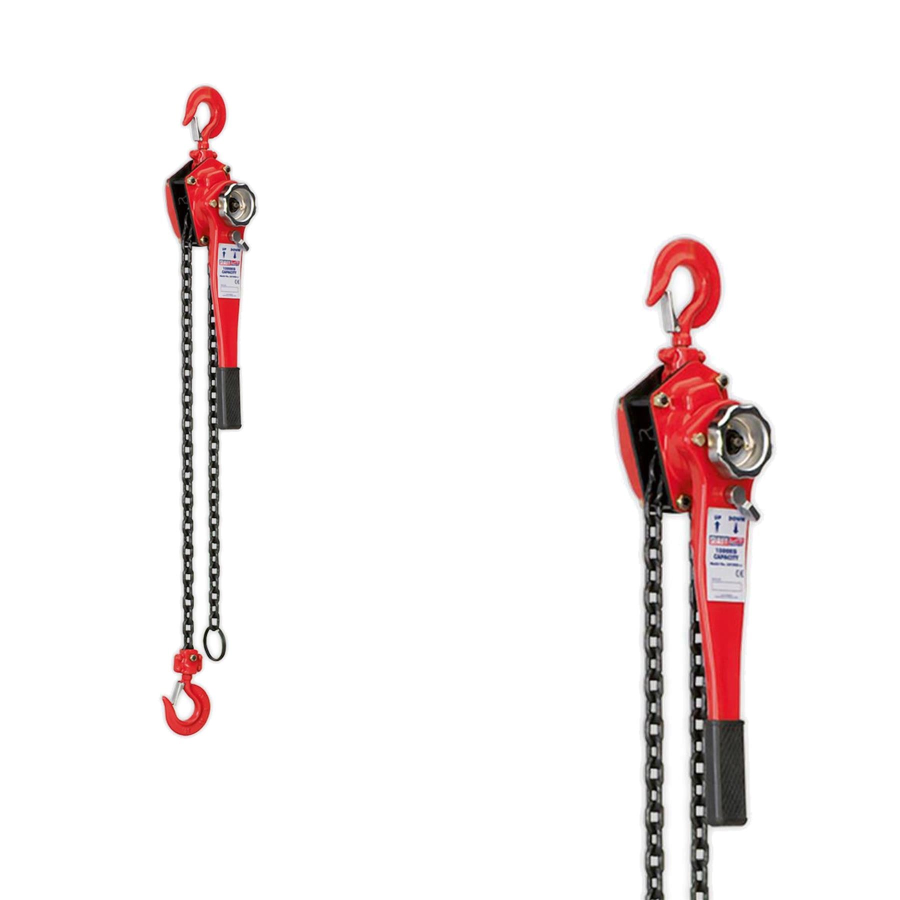 Sealey Lever Hoist Steel 1500kg High Quality Durable & Safe Operation