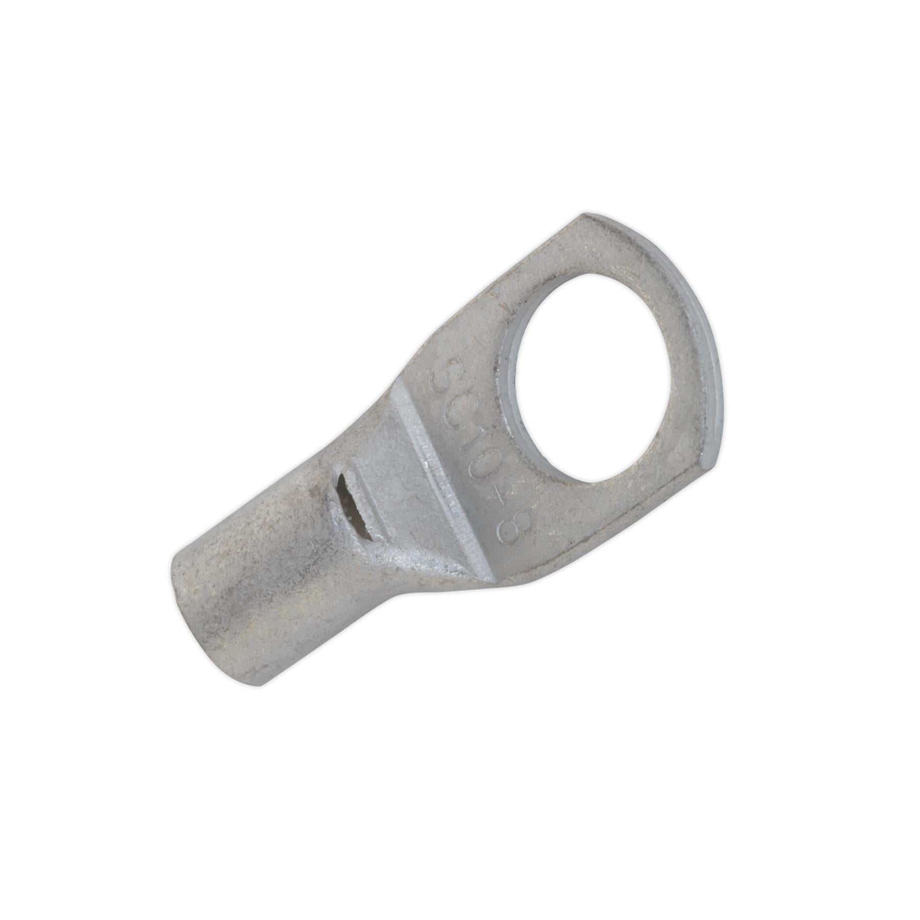 Sealey Copper Lug Terminal 16mm² x 8mm Pack of 10