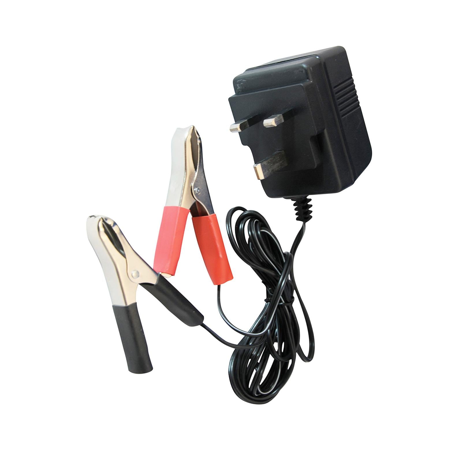 12V Trickle Charger 500Ma Constant Output Plug-In Charger - 1.8M Length