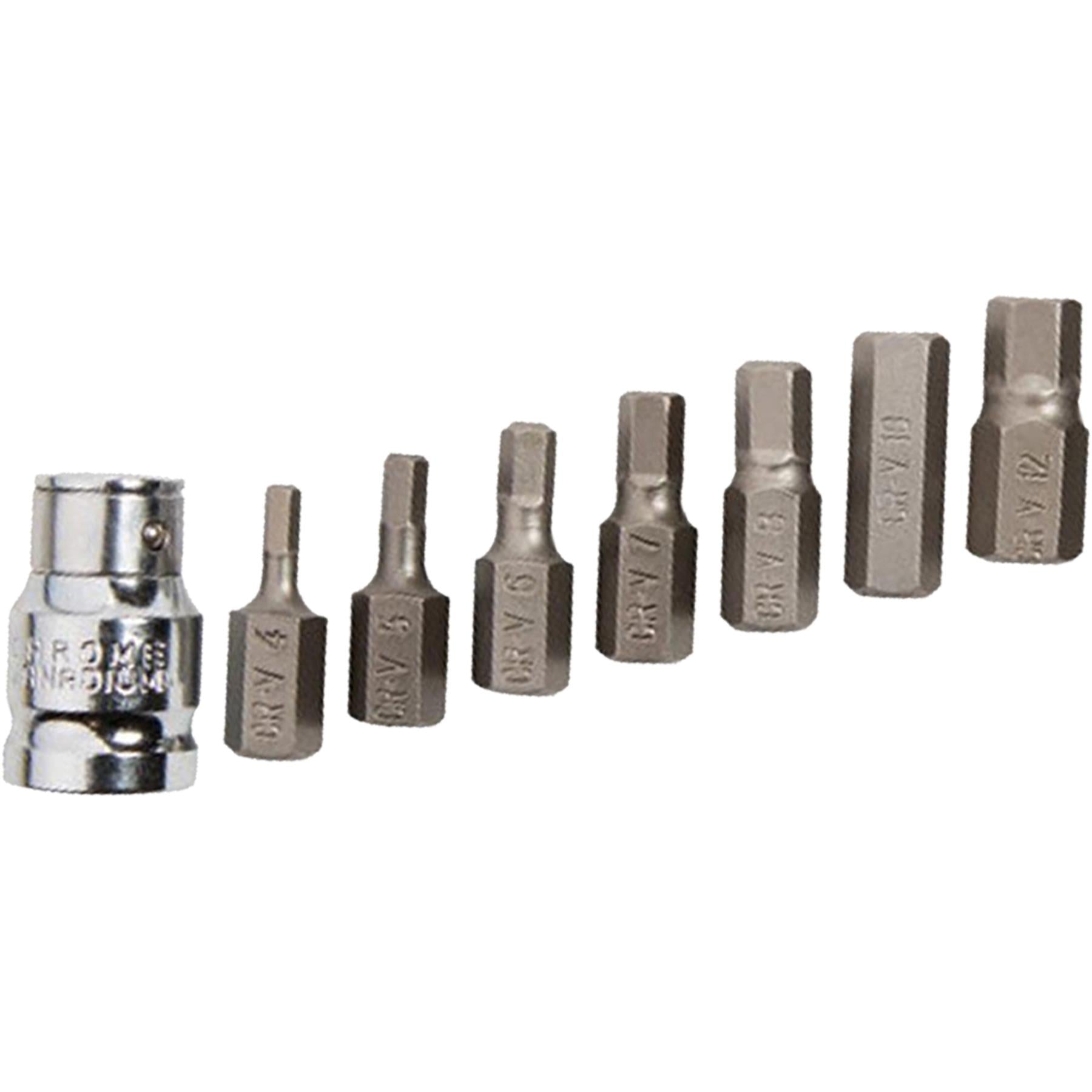 BlueSpot 15pc Allen Key Hex Hexagon 1/2" Drive Bit Socket Set H4 to H12