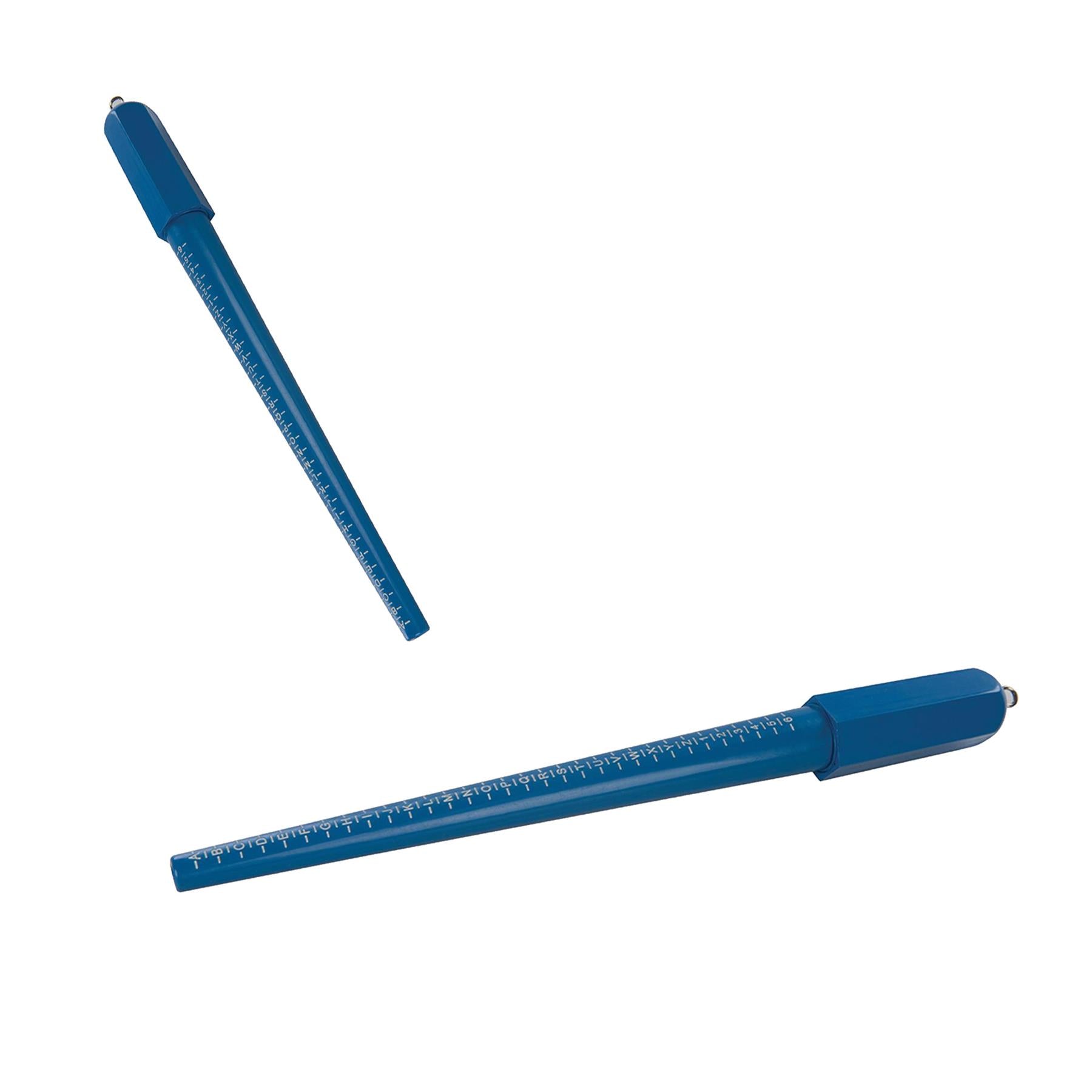 Plastic Ring Stick A-Z & 1-6 Full Range Of UK Ring Sizes For Jewellery Making