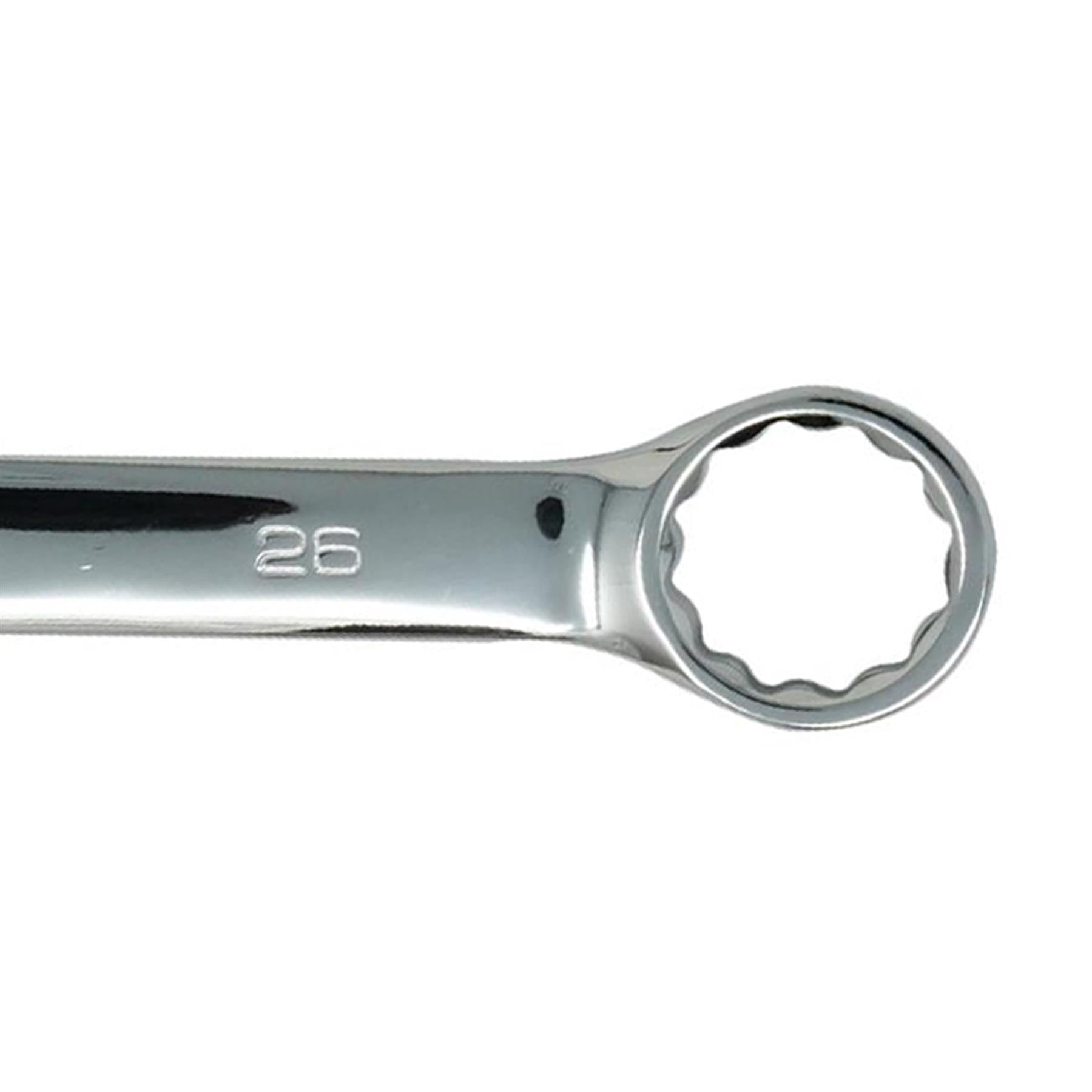 Combination Open Ring Spanner Chrome Mechanics Garage Tools 26mm