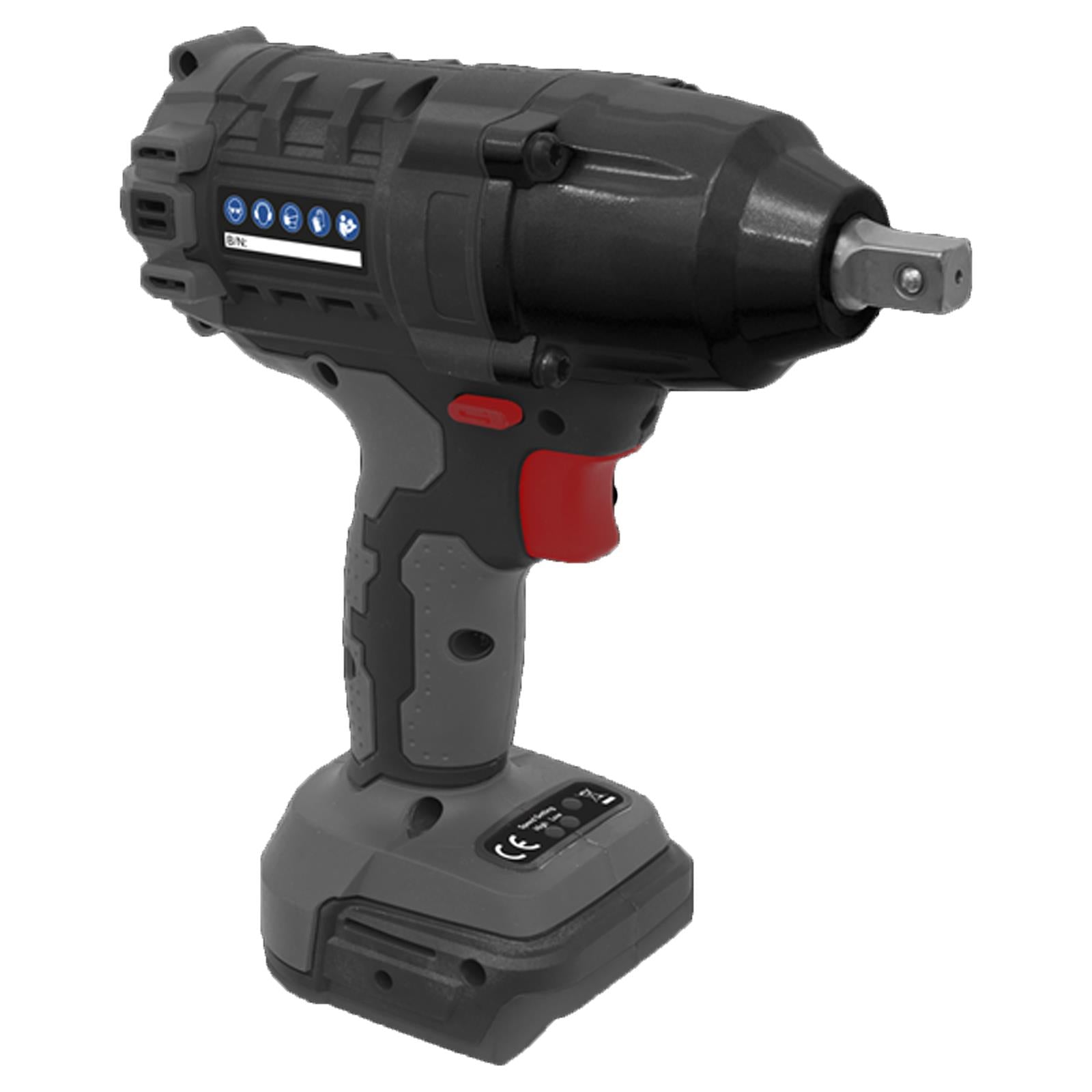 Impact Wrench 20V 1/2"Sq Drive 700Nm - Body Only - Sealey - CP20VPIW