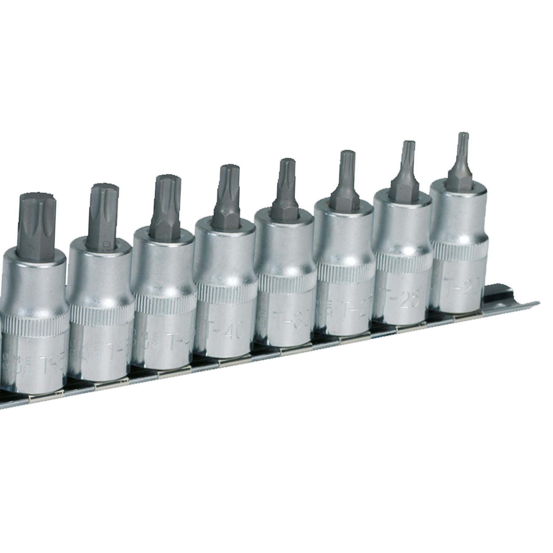 Sealey TRX-Star* Socket Bit Set 10pc 1/2"Sq Drive