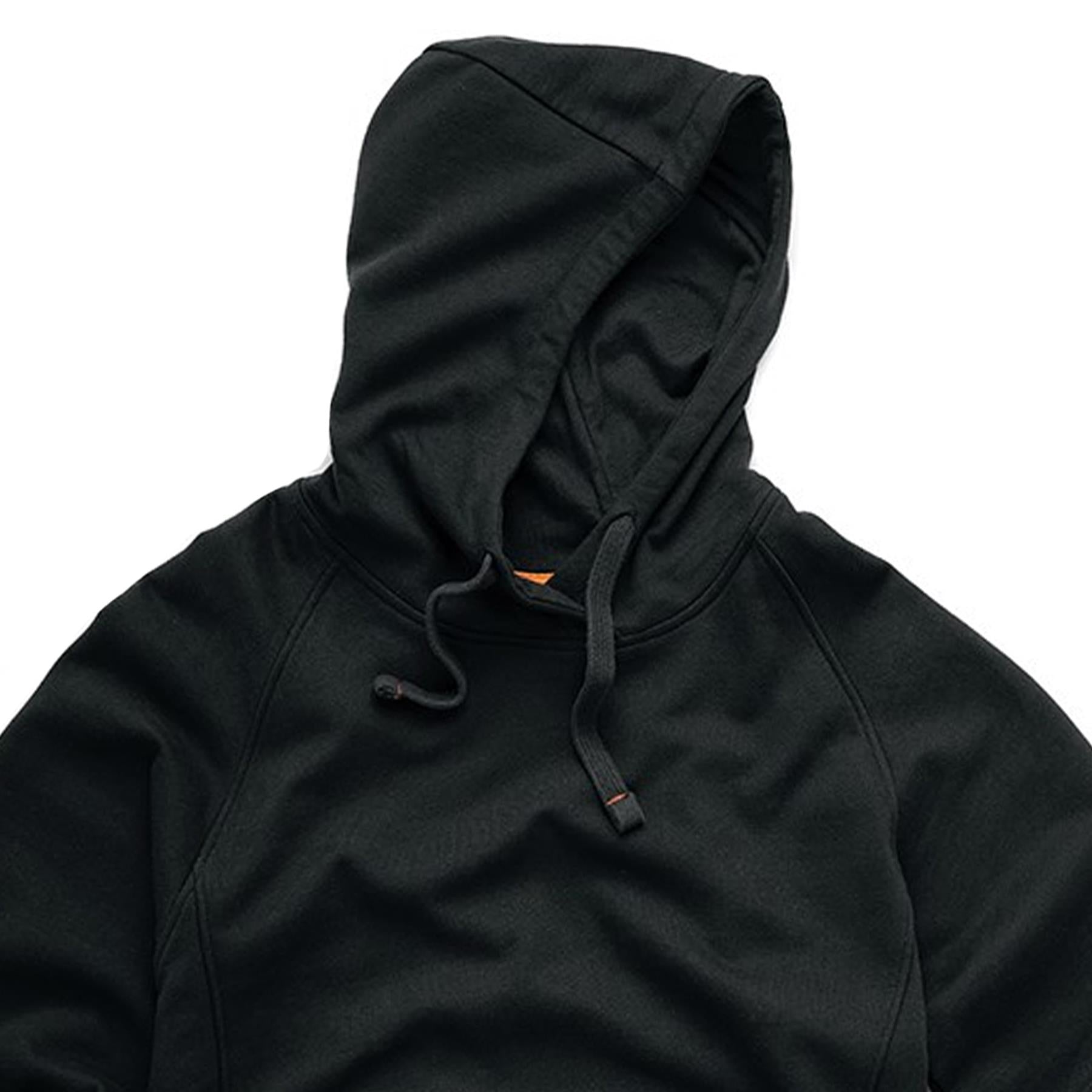 Scruffs Eco Hoodie Trade Work Hoodie Black Men's Hooded Jumper M