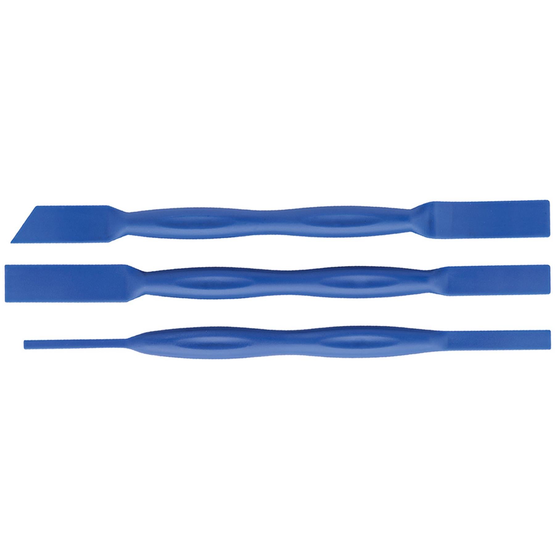 Glue Paddle Set 3Pc Durable Polypropylene Plastic With Ergonomic Grip