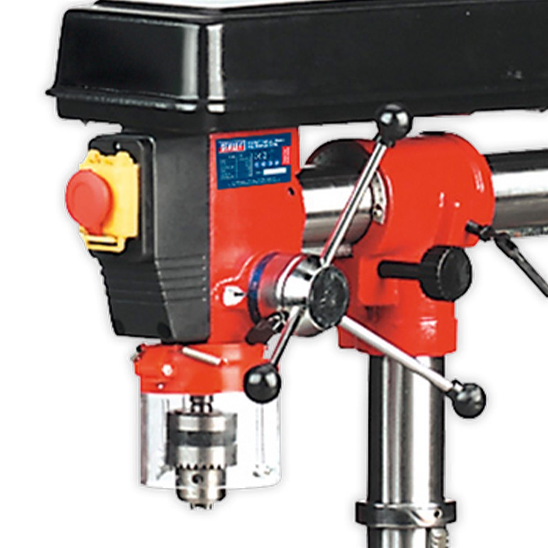 Sealey Radial Pillar Drill Bench 5-Speed 820mm Height 550W/230V