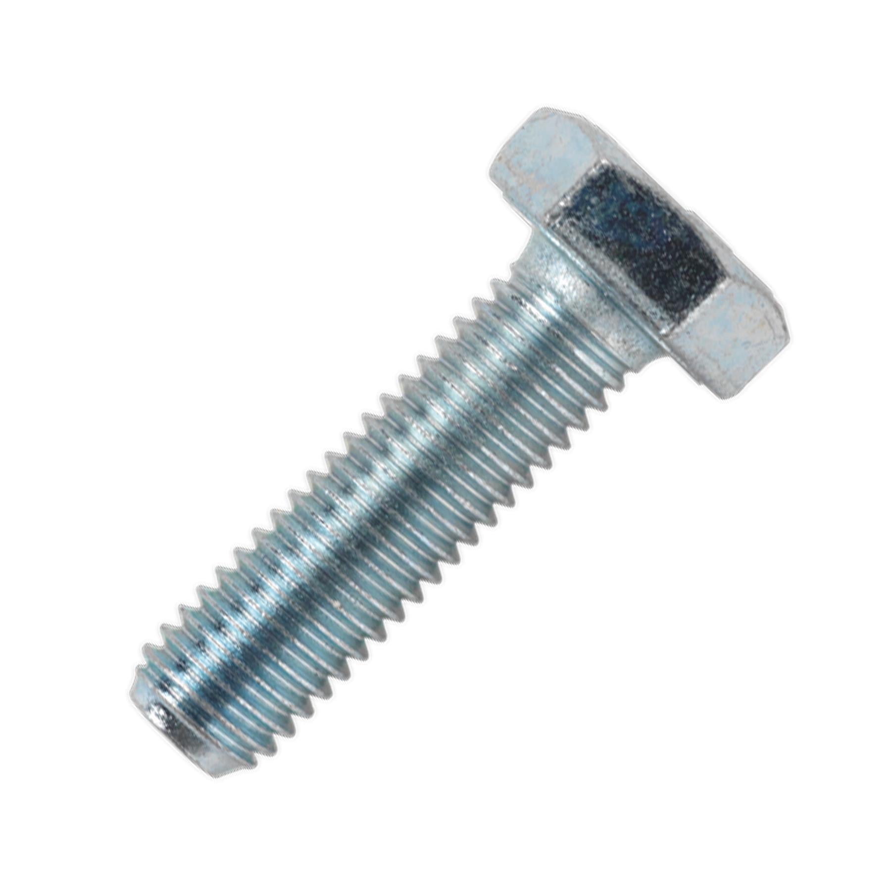 Sealey HT Setscrew M10 x 35mm 8.8 Zinc Pack of 25