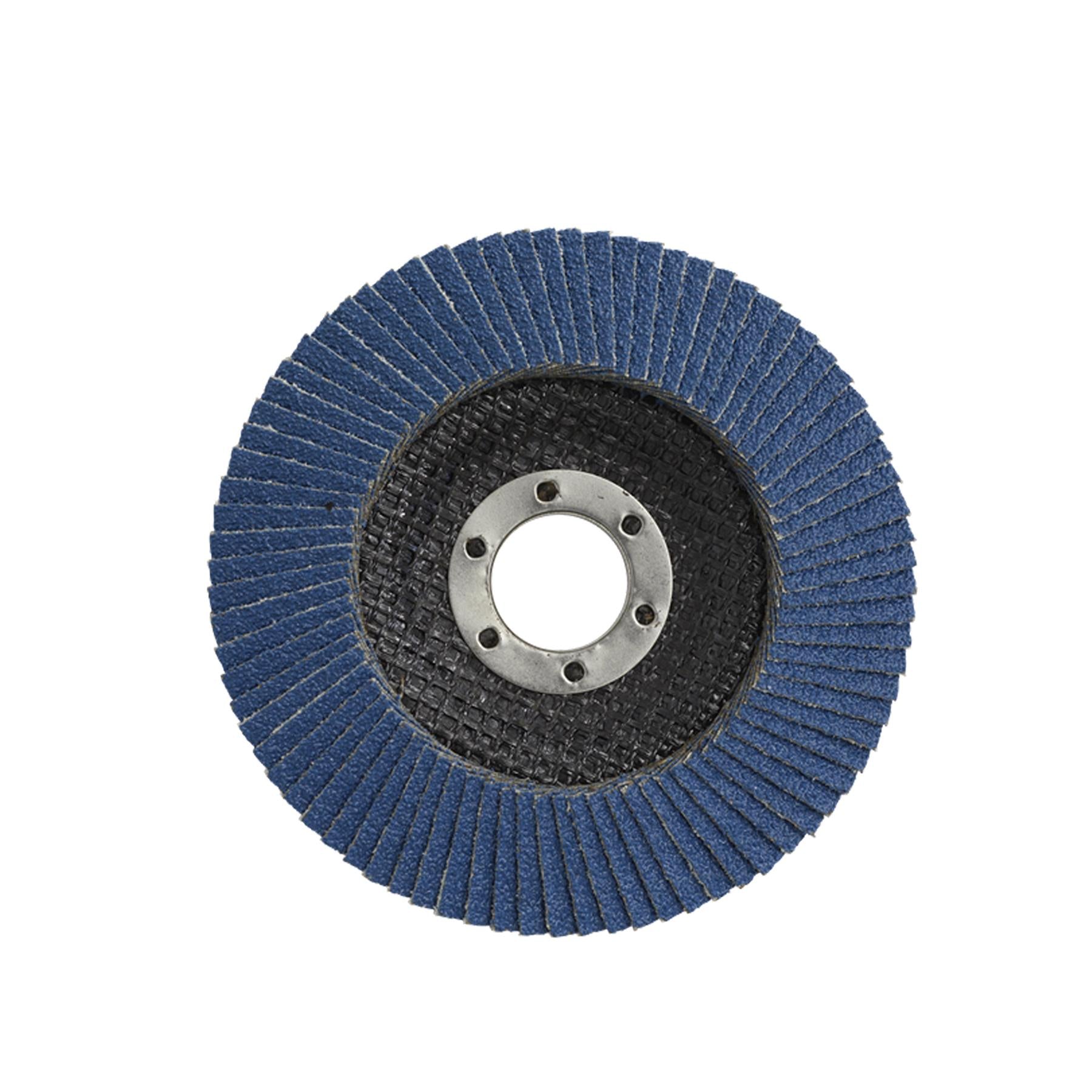 Sealey Flap Disc Aluminium Oxide Ø125mm Ø22mm Bore 120Grit