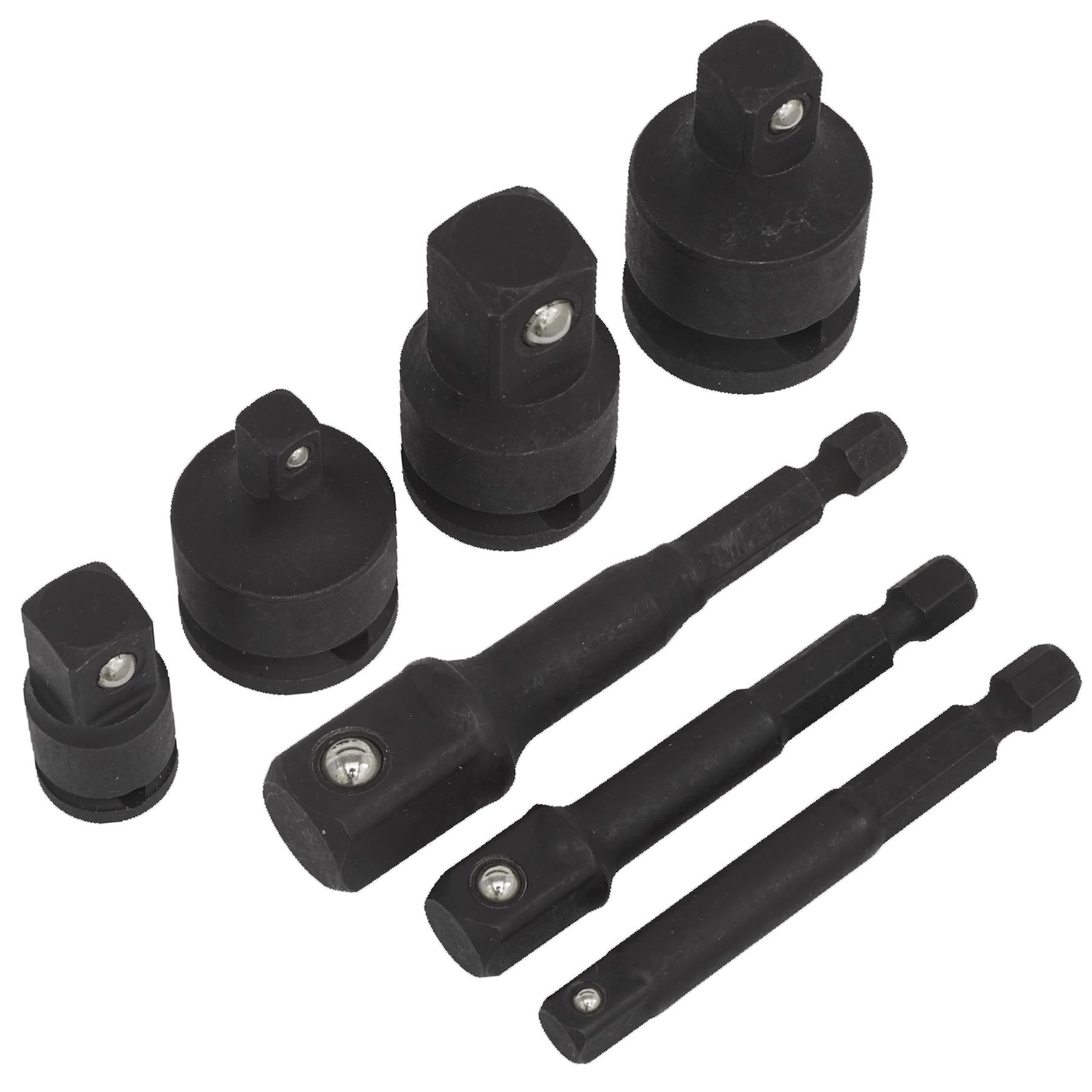 Sealey Impact Socket Adaptor Set 7pc