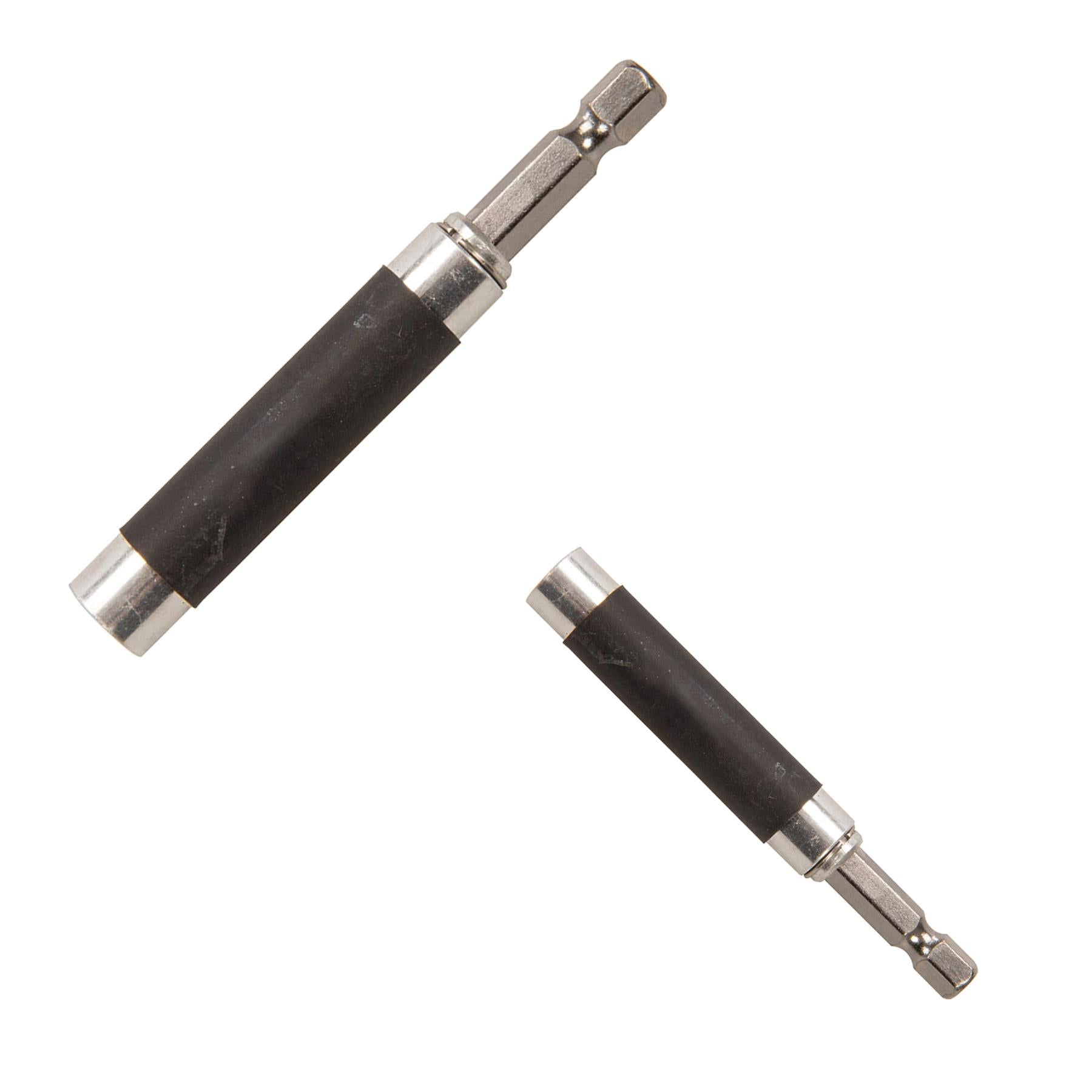 Magnetic Finger-Saver 80mm 1/4" Hex Power Tools Rotating Retracting Guide Sleeve