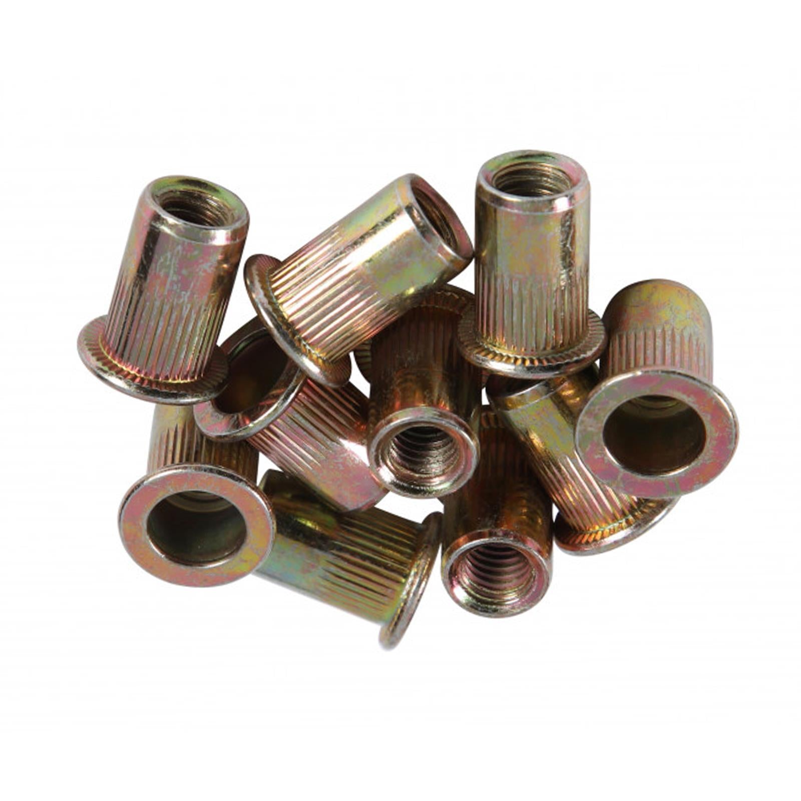BlueSpot 25Pce High Quality M12 Rivet Nut Pack For Nut Riveter Use Metal Thread Fixing