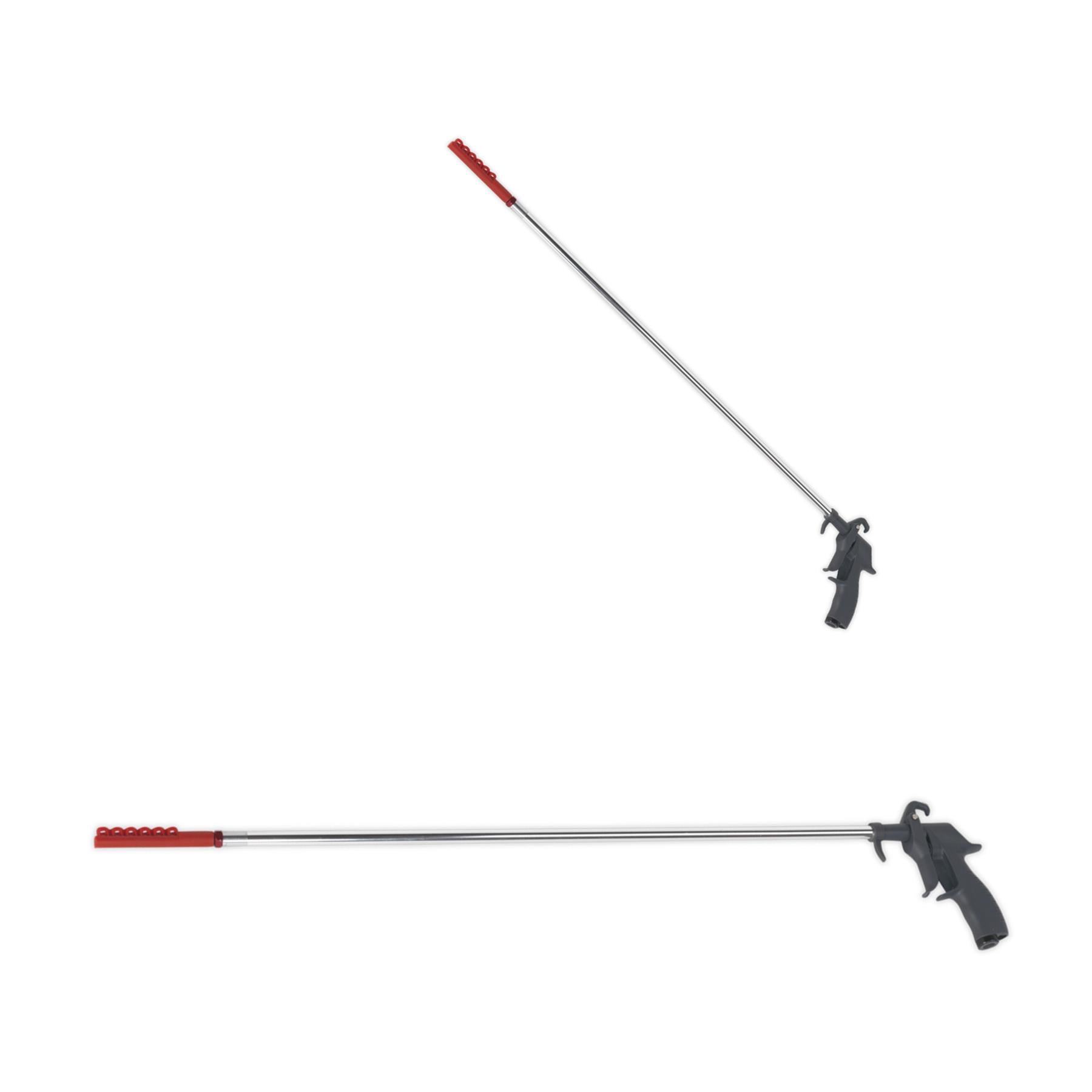 Sealey Air Blow Gun Side Outlet 715mm with 1/4"BSP Air Inlet