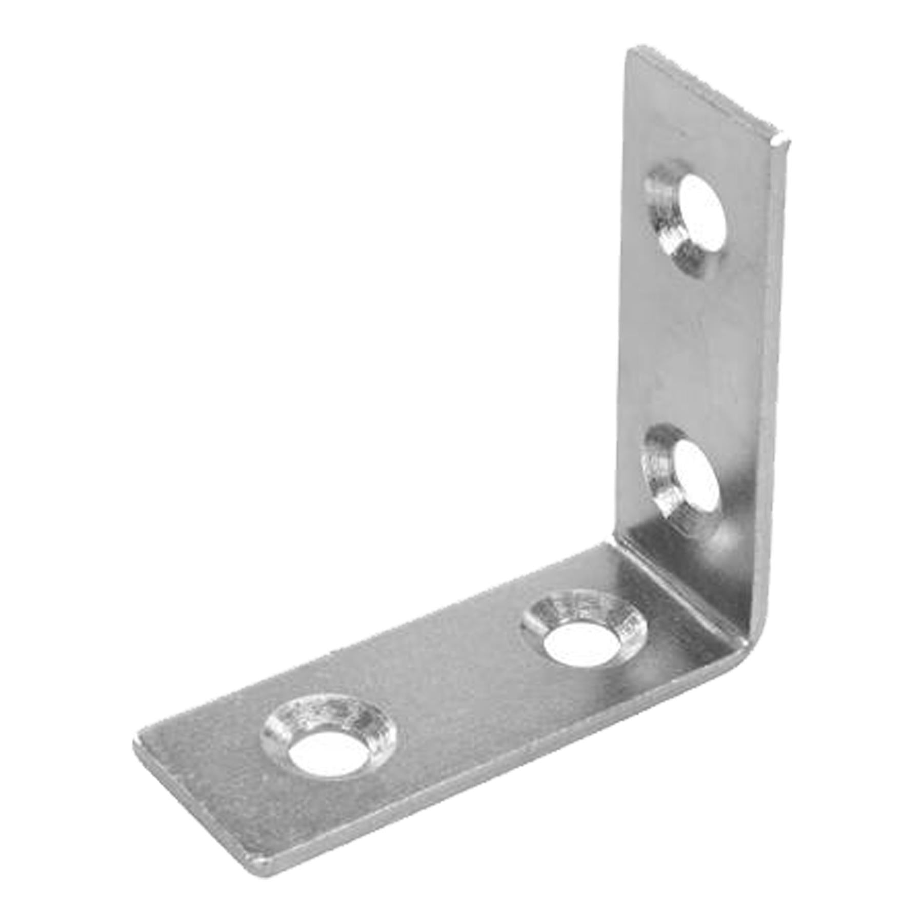 Metal Angle Brackets 90 Degree Corner Braces for shelf fence 50PC