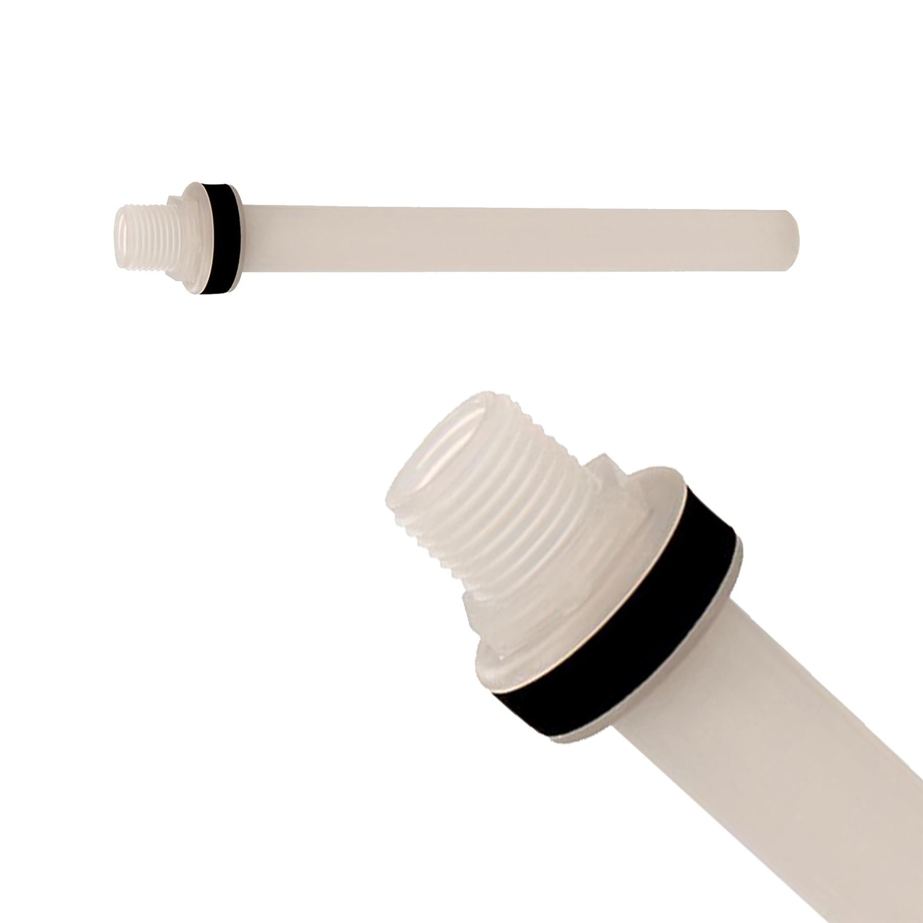 Overflow Stand Pipe 250mm x 3/4" Polyethene Body With Compressable EVA Seal