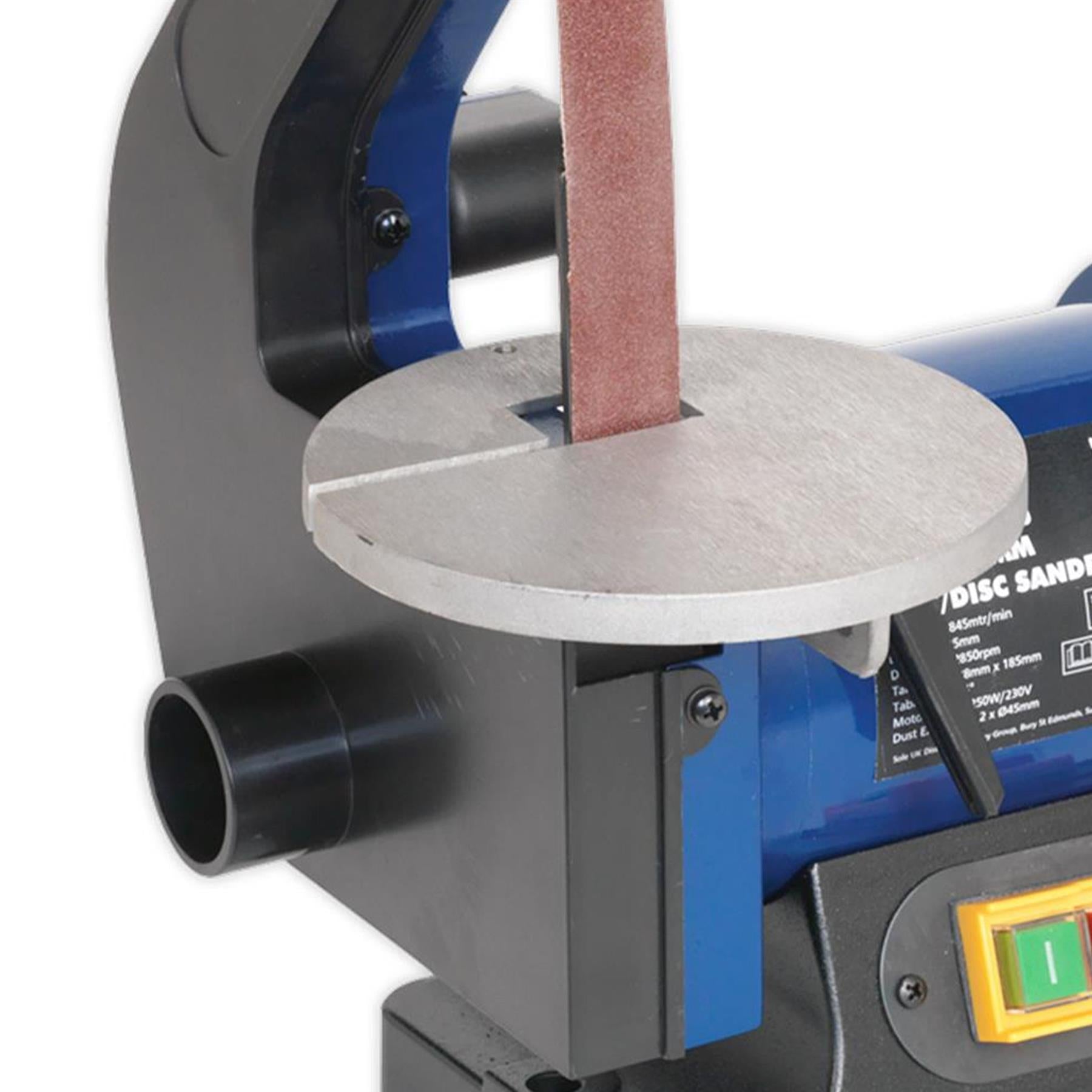 Sealey Belt/Disc Sander 25 x 762mm/125mm 250W/230V