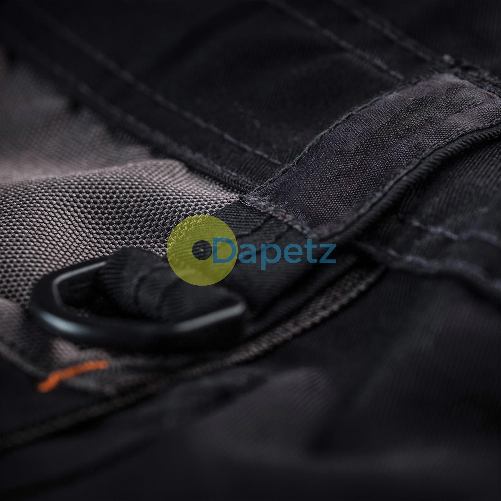 Trade Short Black Size 38" W Ykk Zipped Fly. 65% Polyester, 35% Cotton, 250gsm.