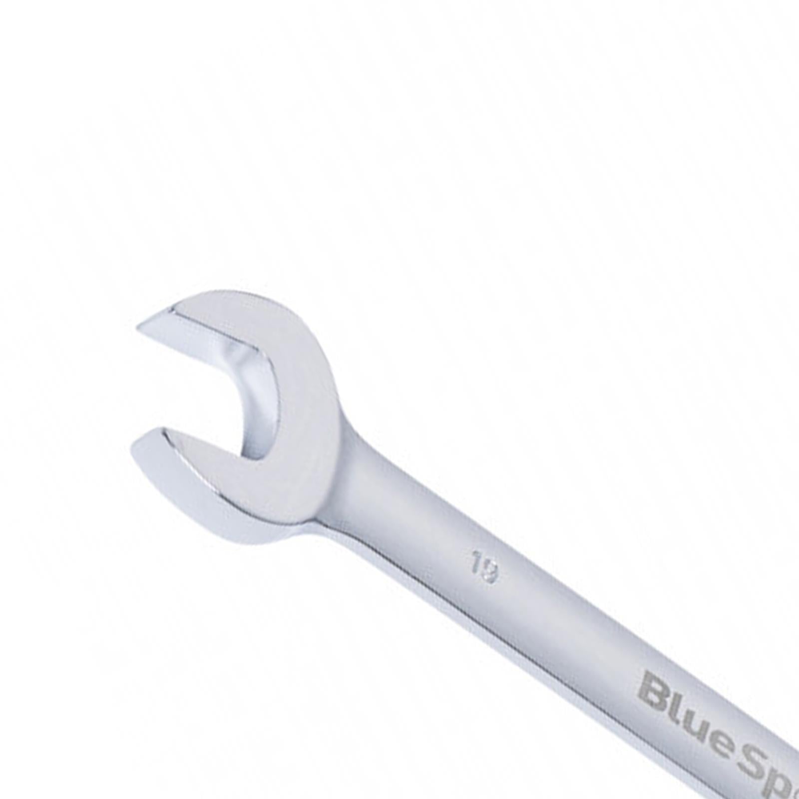 Blue Spot Fixed head Ratchet Spanner Combination Ring open end Wrench 19mm