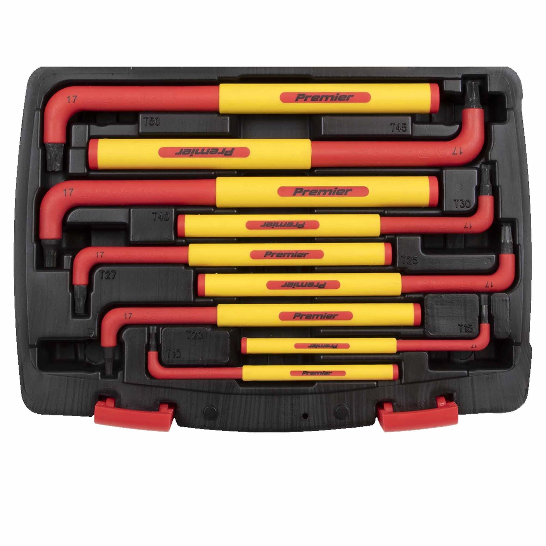 Sealey TRX-Star Key Set 9pc Extra-Long VDE