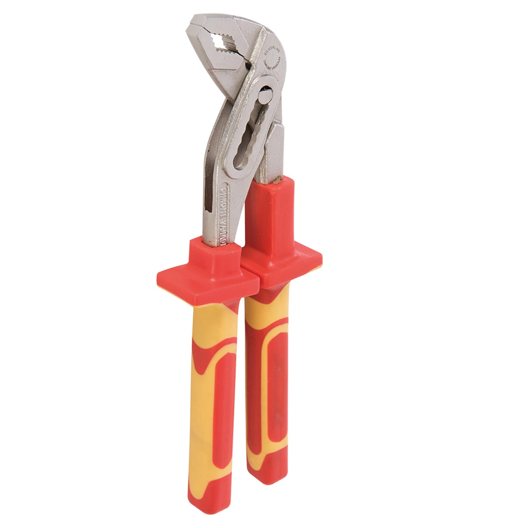 VDE Expert Waterpump Pliers - 240mm Drop-Forged Chrome Vanadium Soft Grip Handle